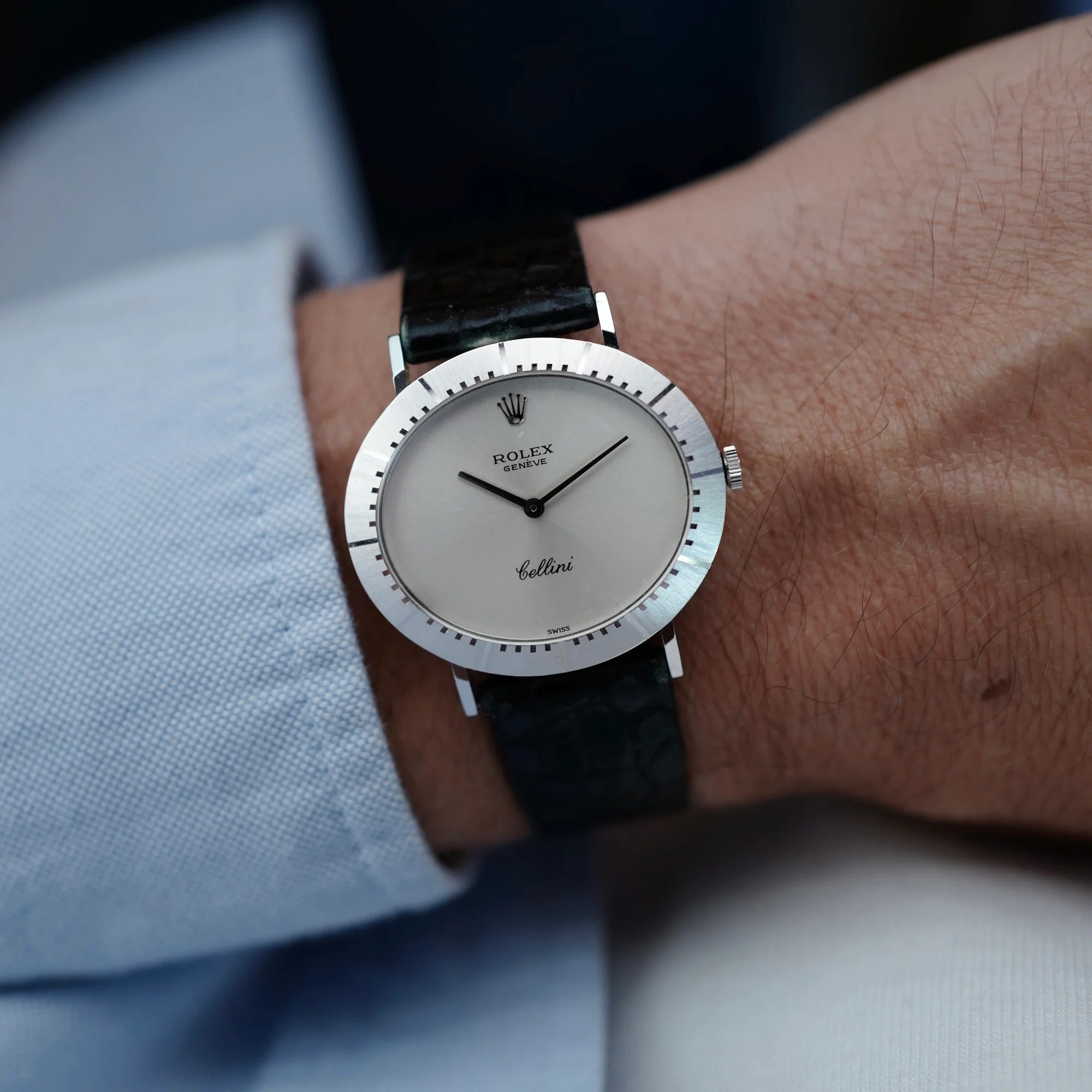 Rolex White Gold Cellini Ref. 4083 - Image 4