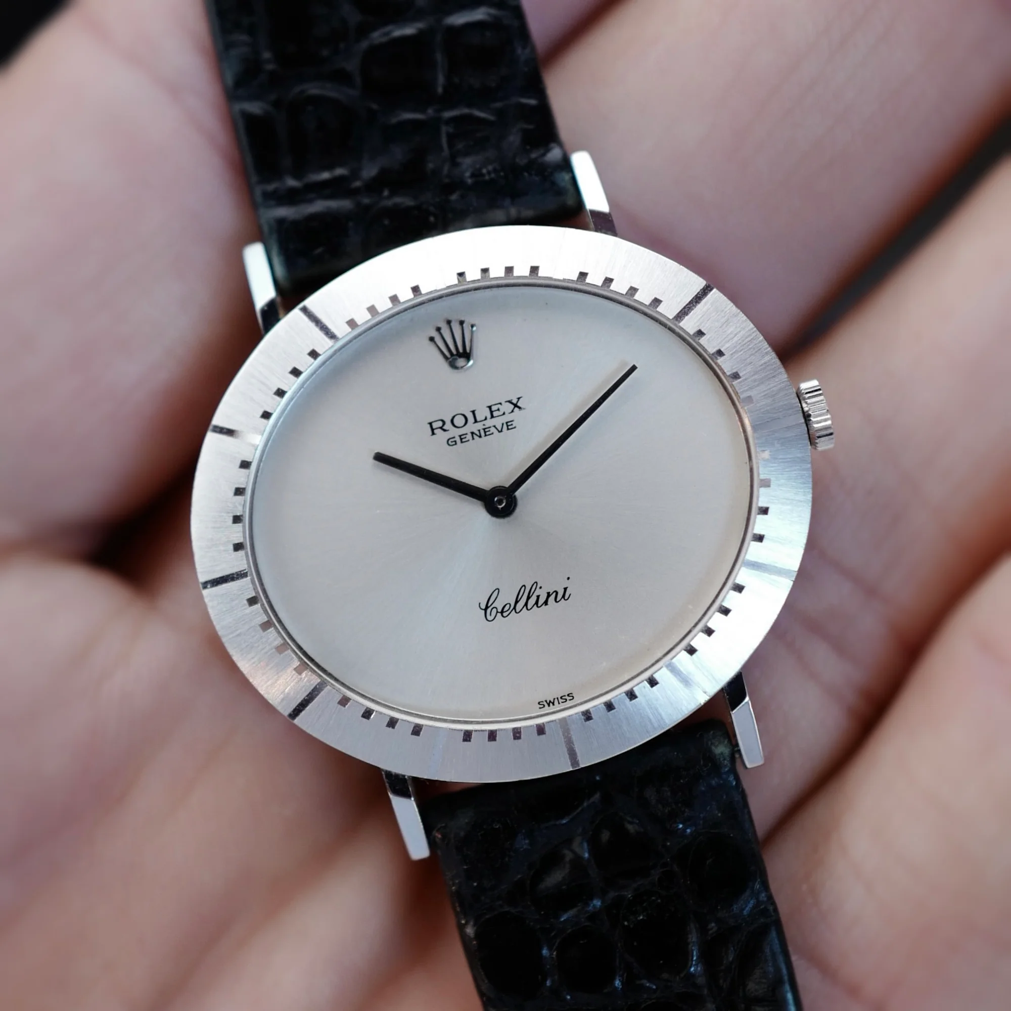 Rolex White Gold Cellini Ref. 4083 - Image 5