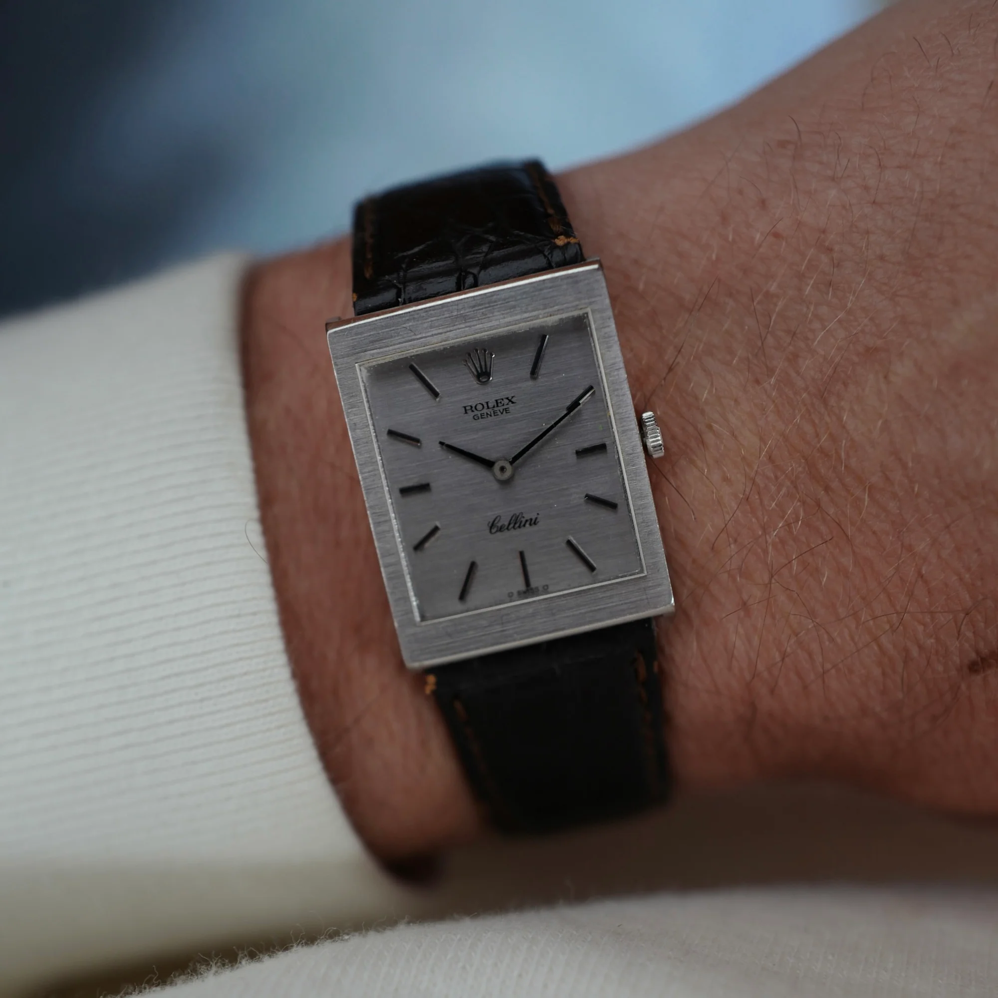 Rolex White Gold Cellini Watch Ref. 4014 (New Arrival) - Image 4