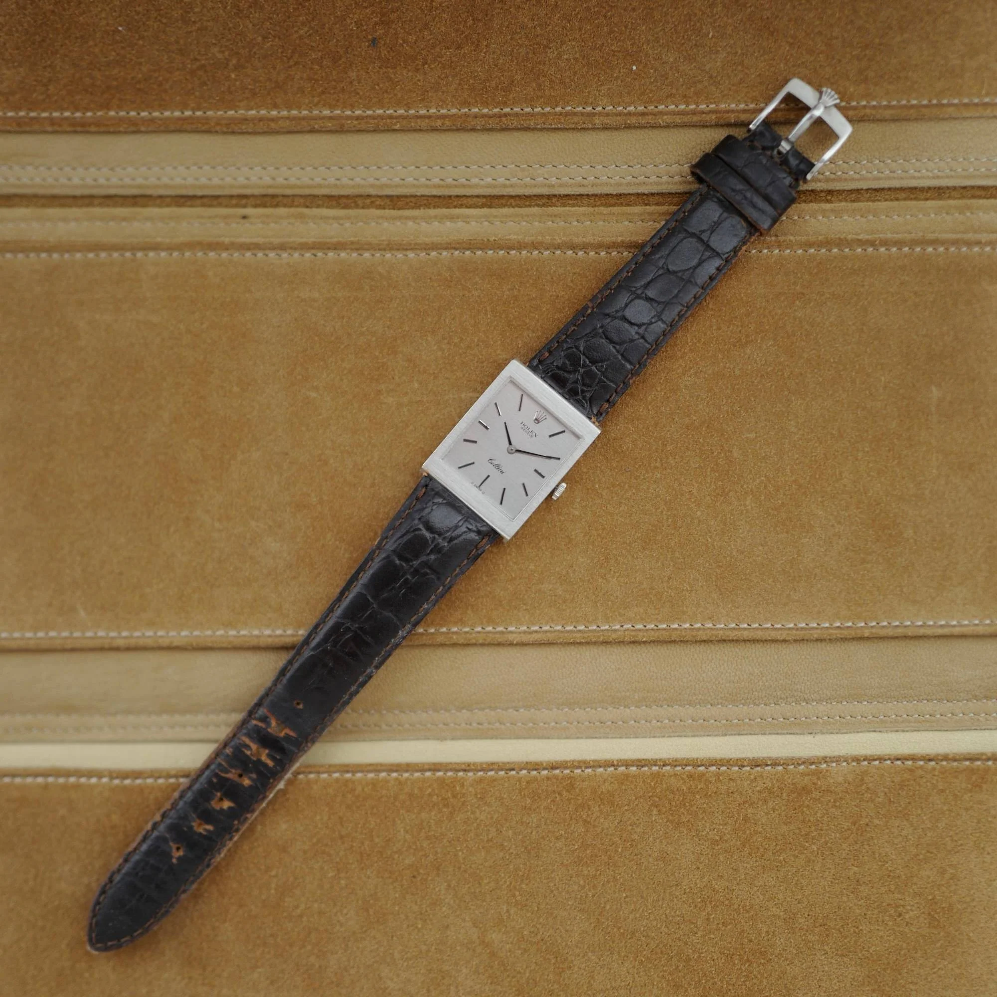 Rolex White Gold Cellini Watch Ref. 4014 (New Arrival) - Image 6