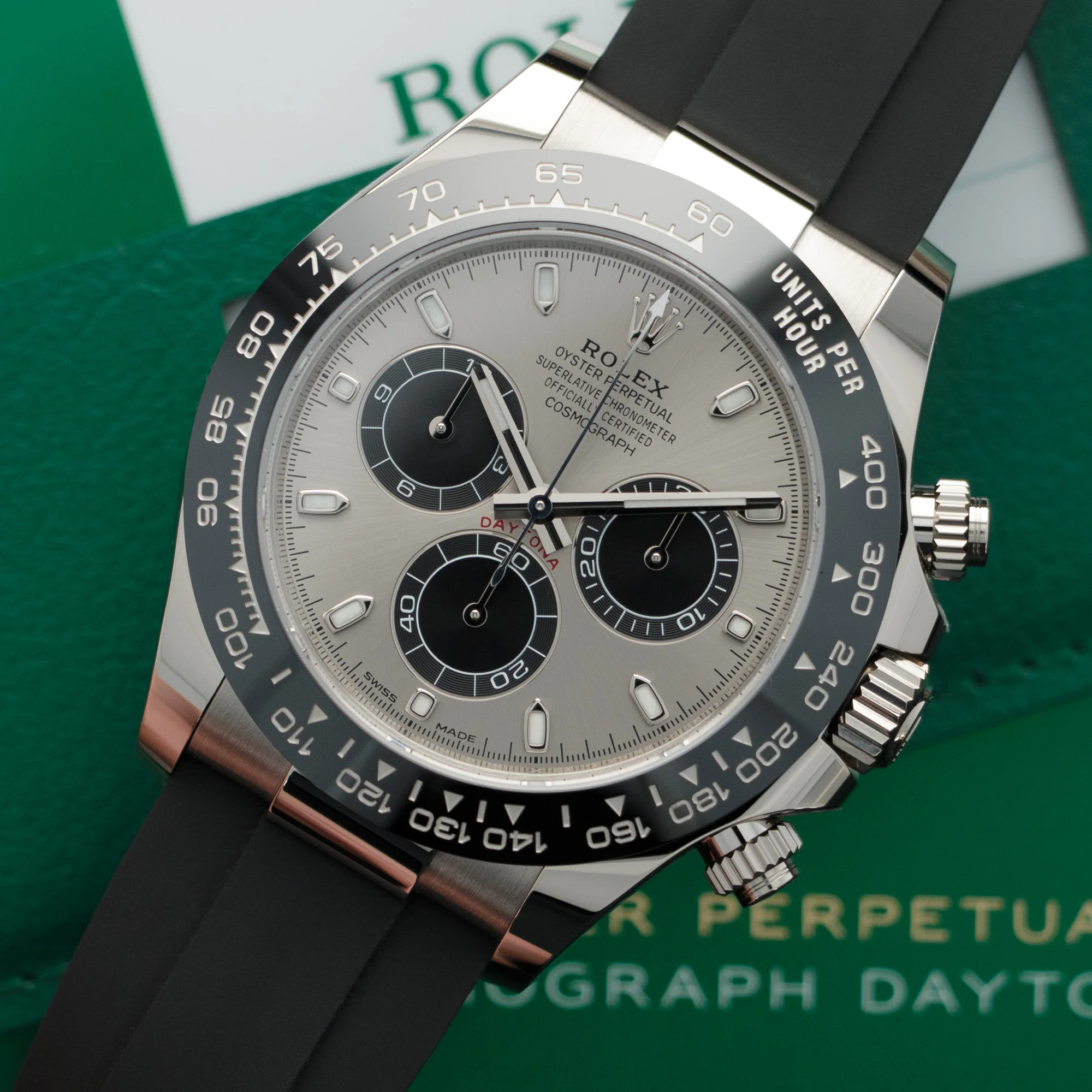 Rolex White Gold Cosmograph Daytona Ceramic Watch Ref. 116519 - Image 2