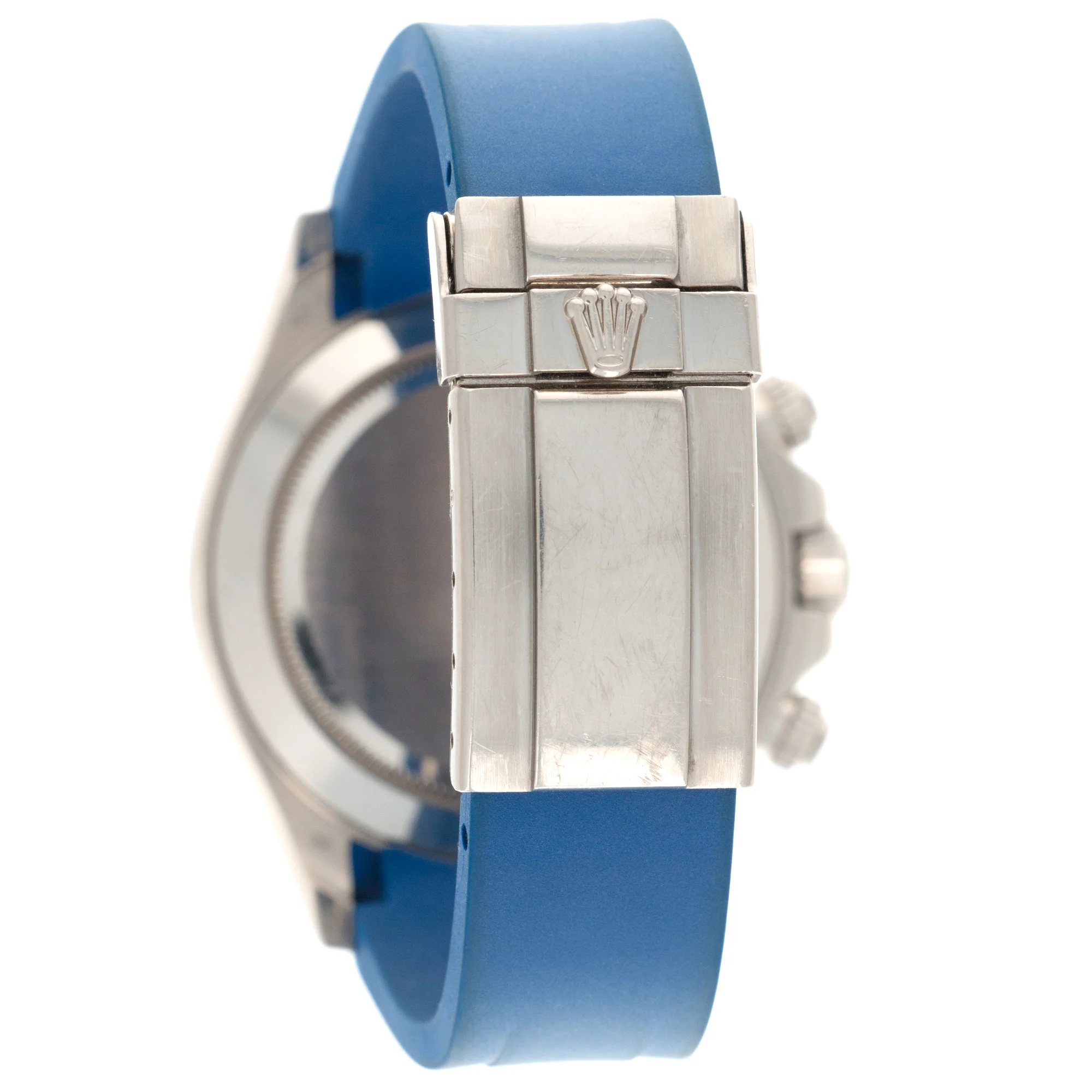 Rolex White Gold Cosmograph Daytona Sapphire Diamond Watch Ref. 116589 - Image 8