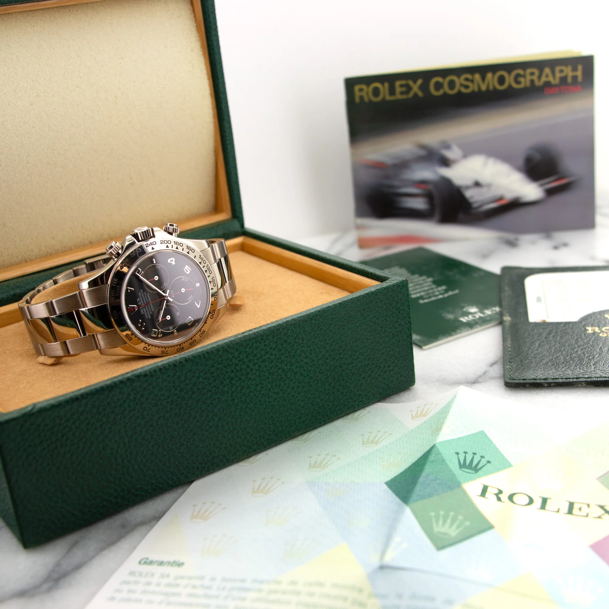 Rolex White Gold Cosmograph Daytona Watch Ref. 116509 - Image 7