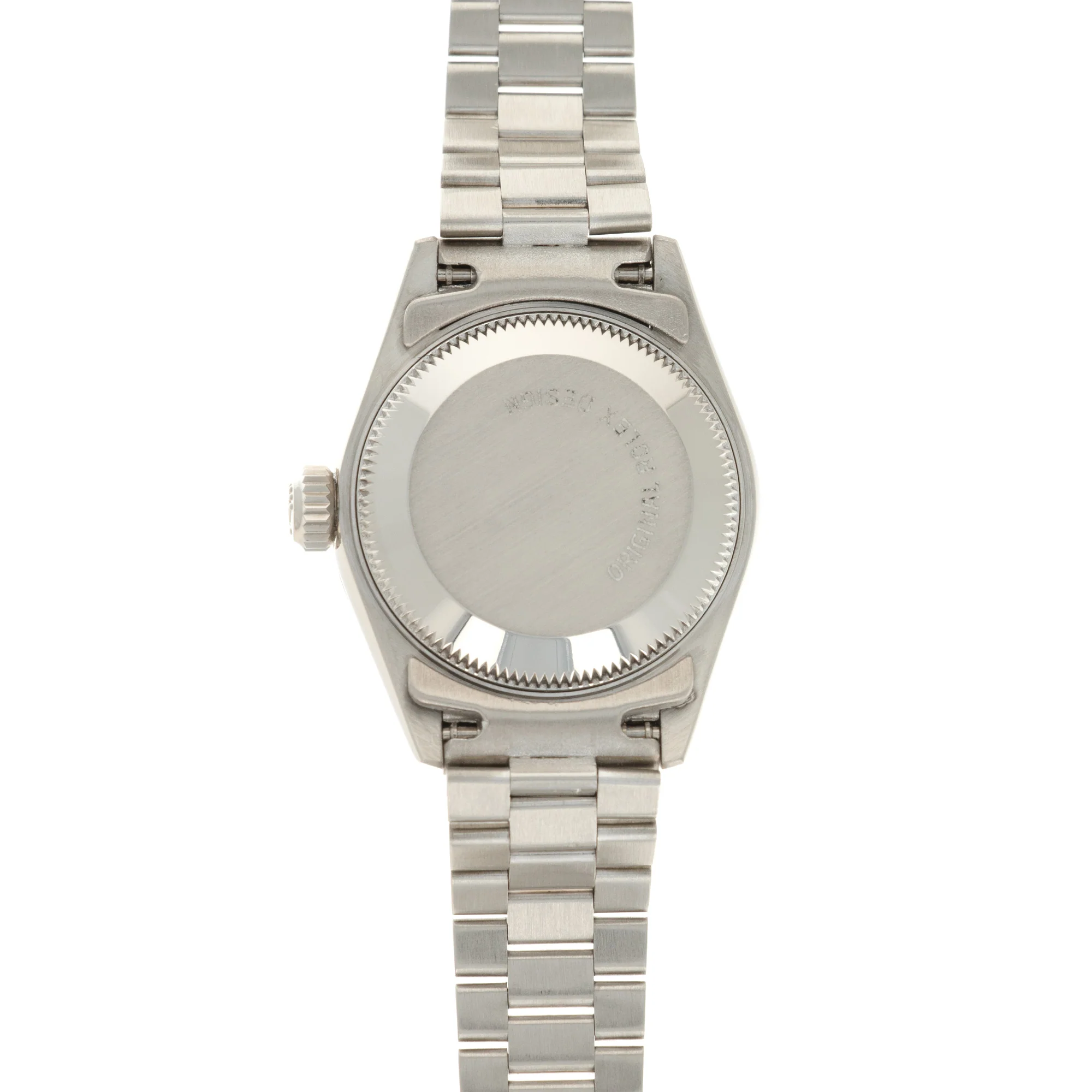 Rolex White Gold Datejust Sapphire Bezel Watch Ref. 69119 - Image 5