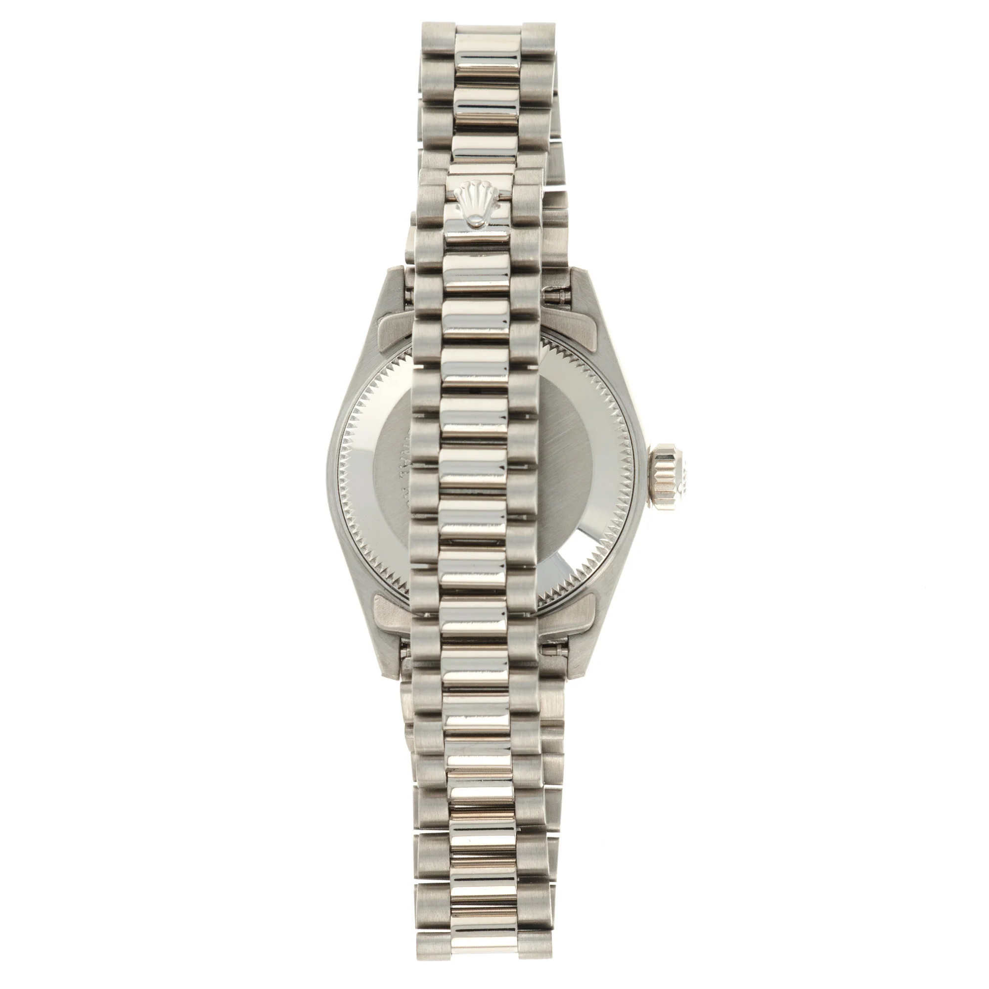 Rolex White Gold Datejust Sapphire Bezel Watch Ref. 69119 - Image 6
