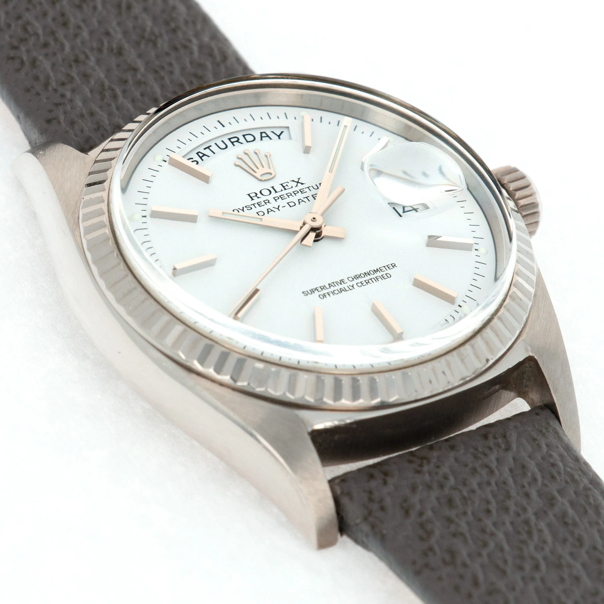 Rolex White Gold Day-Date 1803, 1969 - Image 3