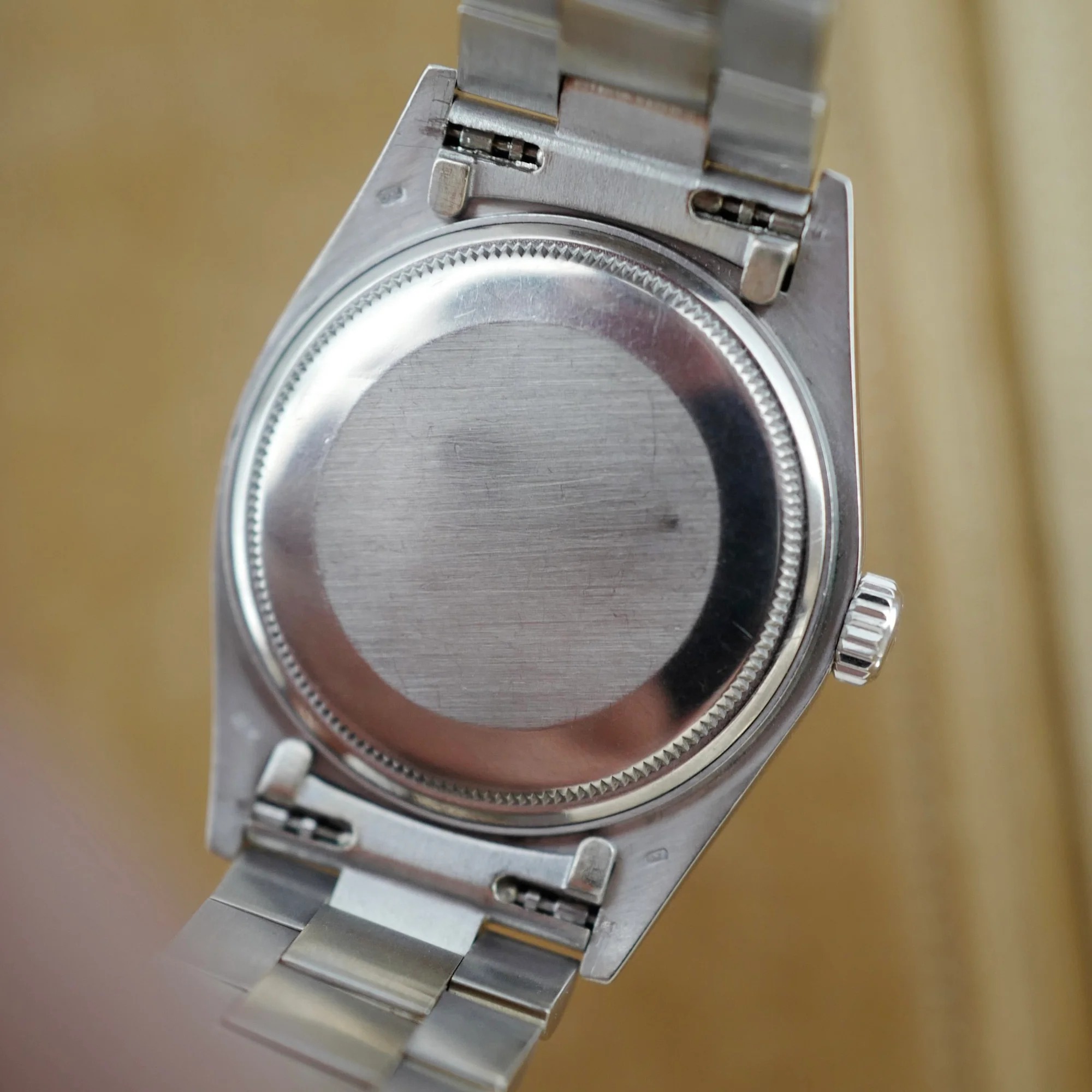 Rolex White Gold Day-Date Bark Pave Diamond Watch Ref. 18079 - Image 8