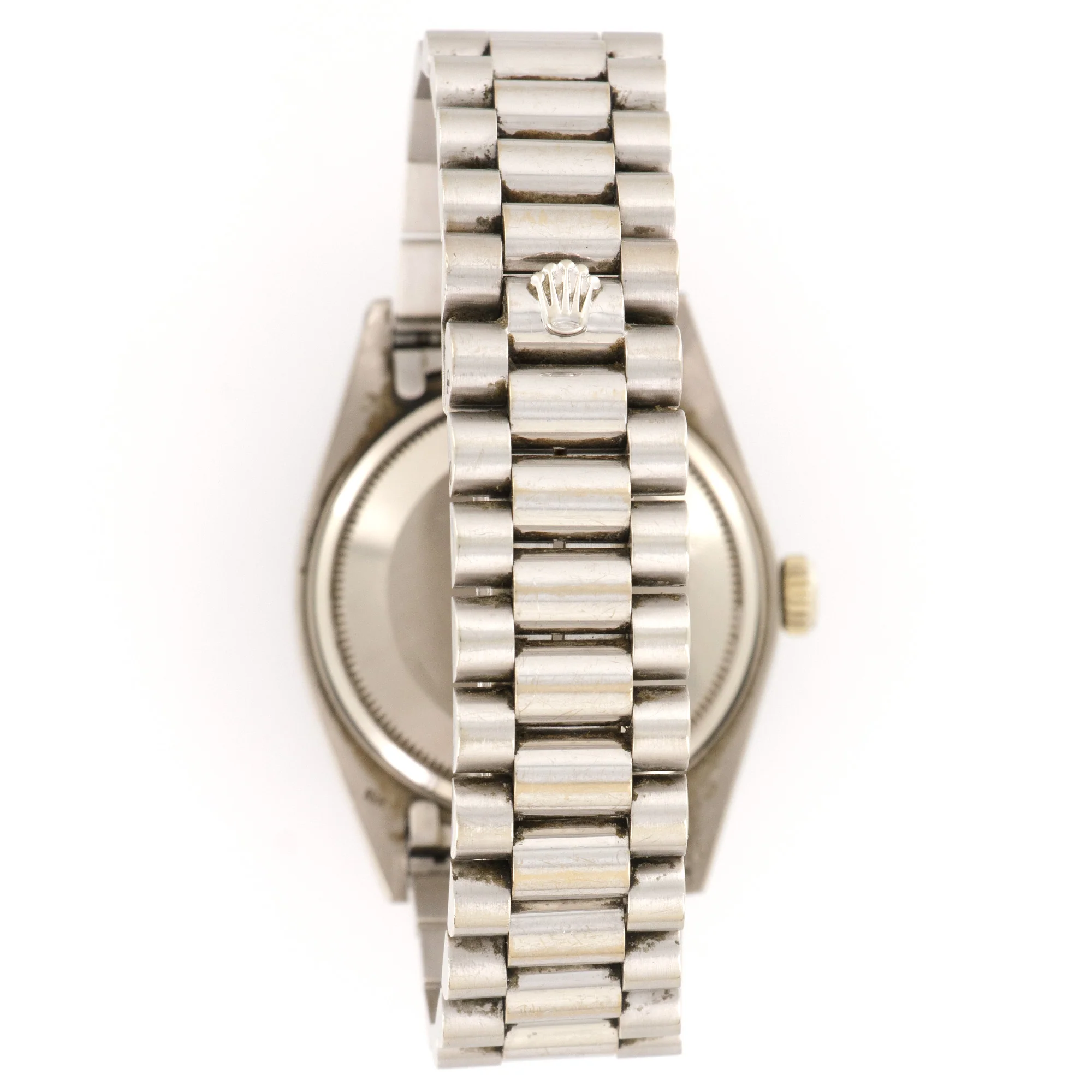 Rolex White Gold Day-Date Blue Stella Watch, Ref. 1803 - Image 5