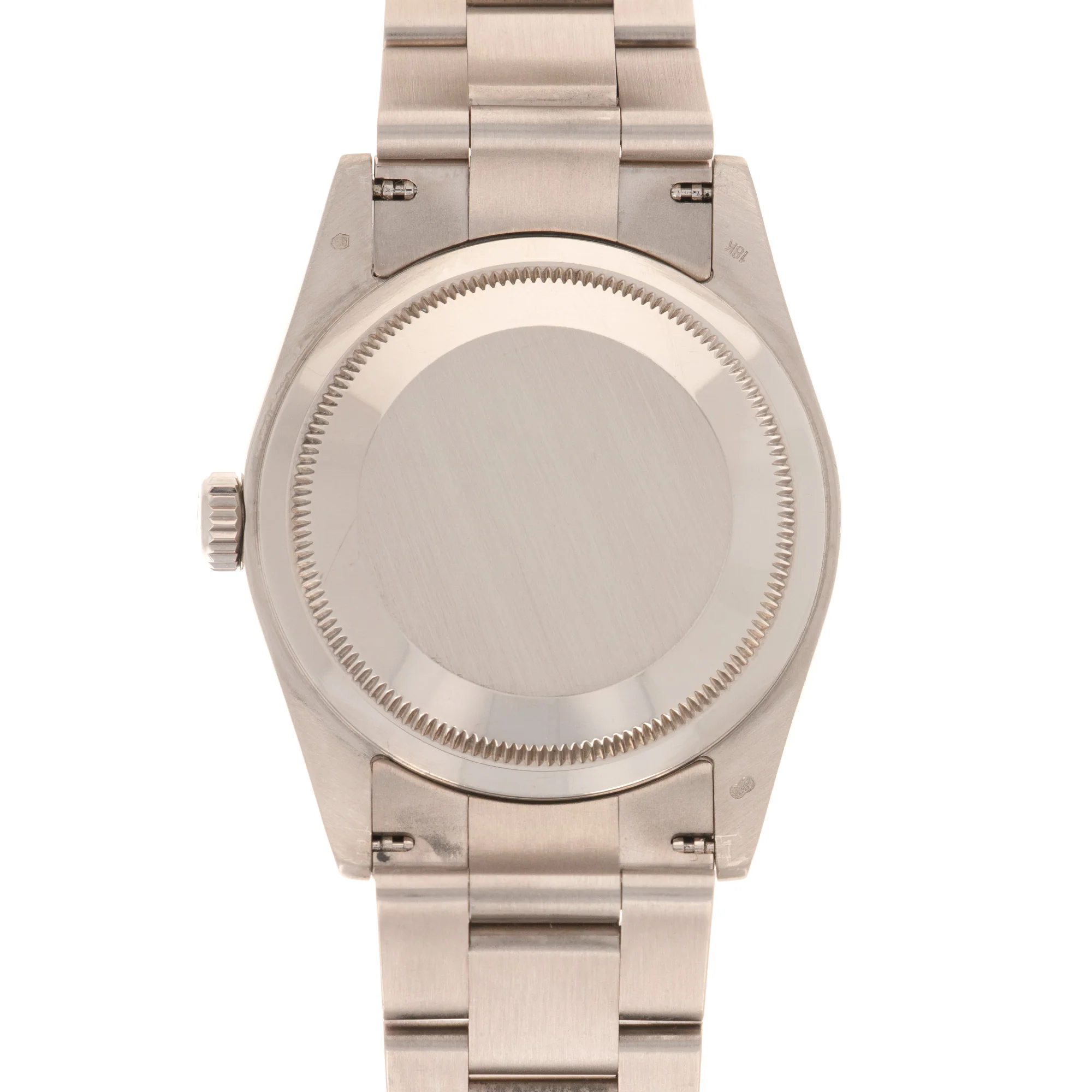 Rolex White Gold Day-Date Mother of Pearl Diamond Watch Ref. 118209 - Image 5
