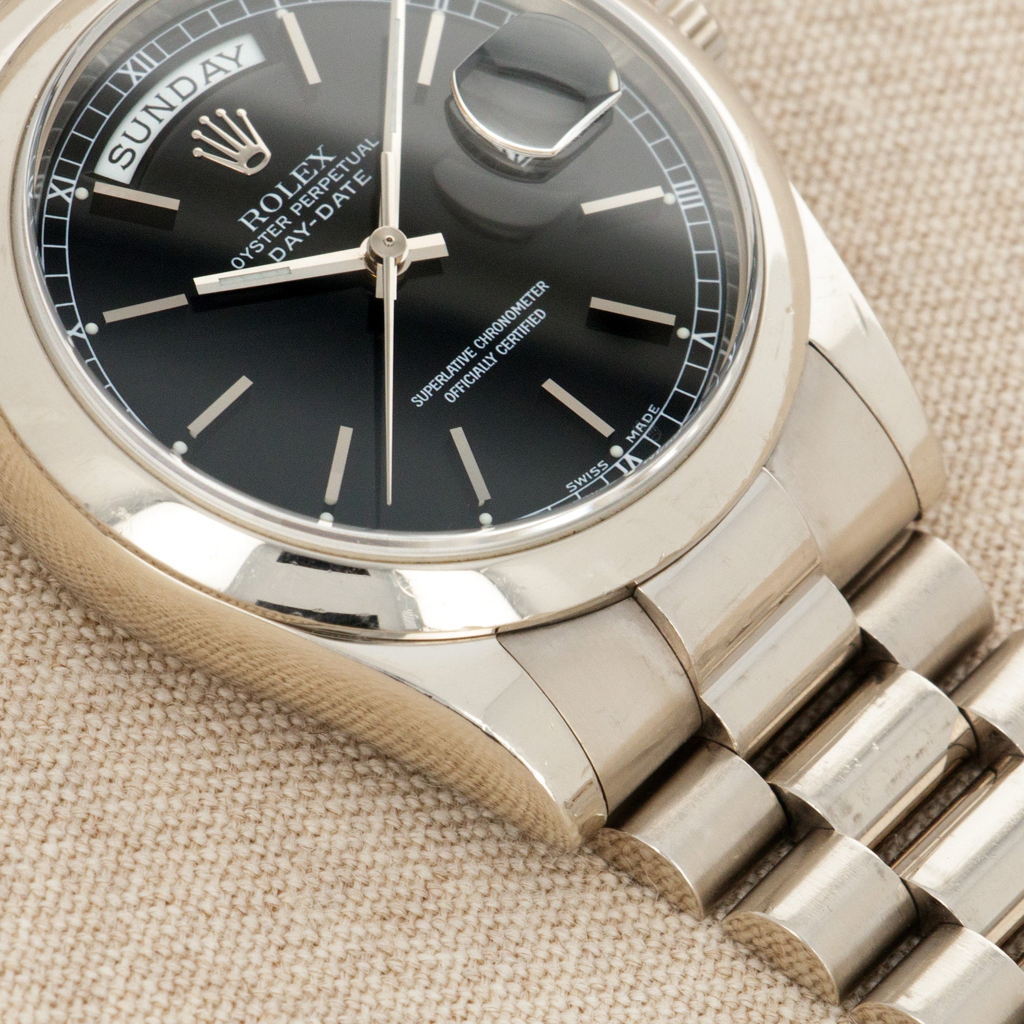 Rolex White Gold Day-Date Ref. 118209 - Image 3