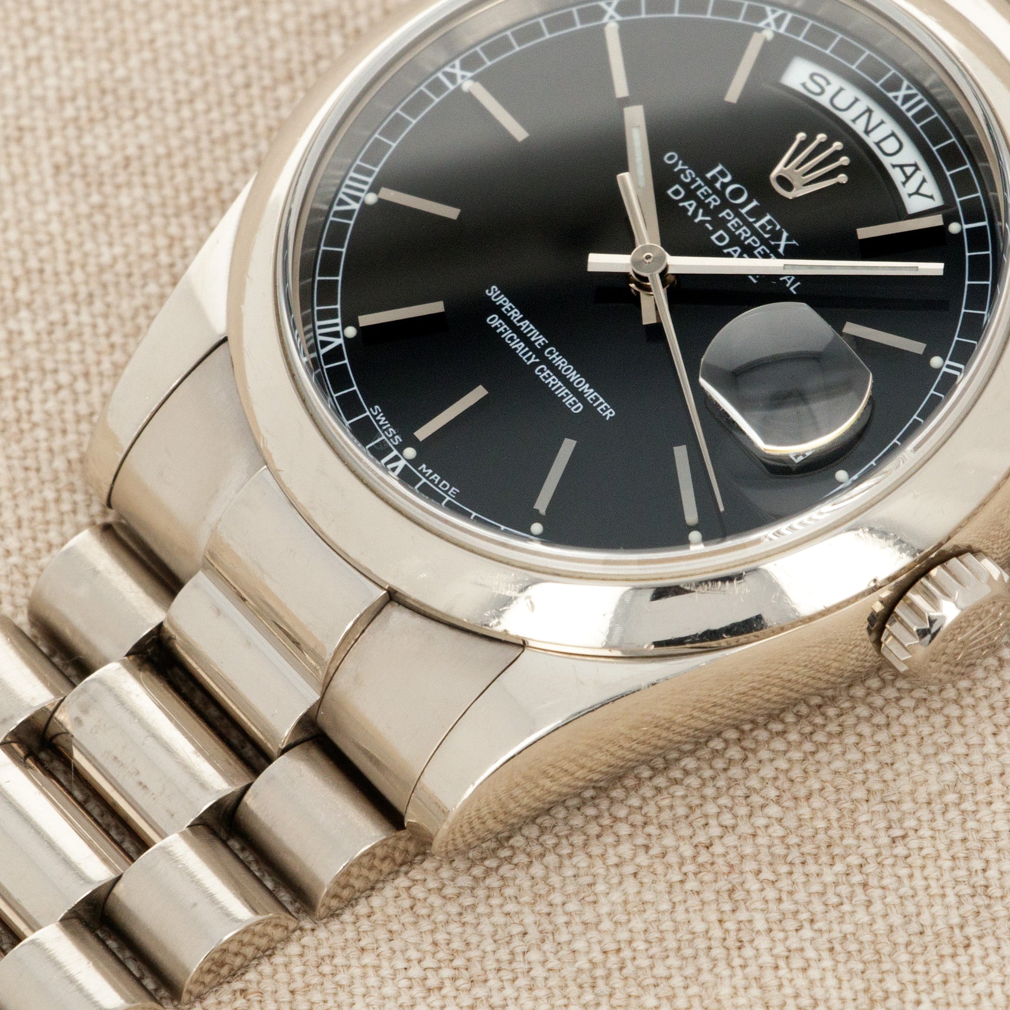 Rolex White Gold Day-Date Ref. 118209 - Image 4