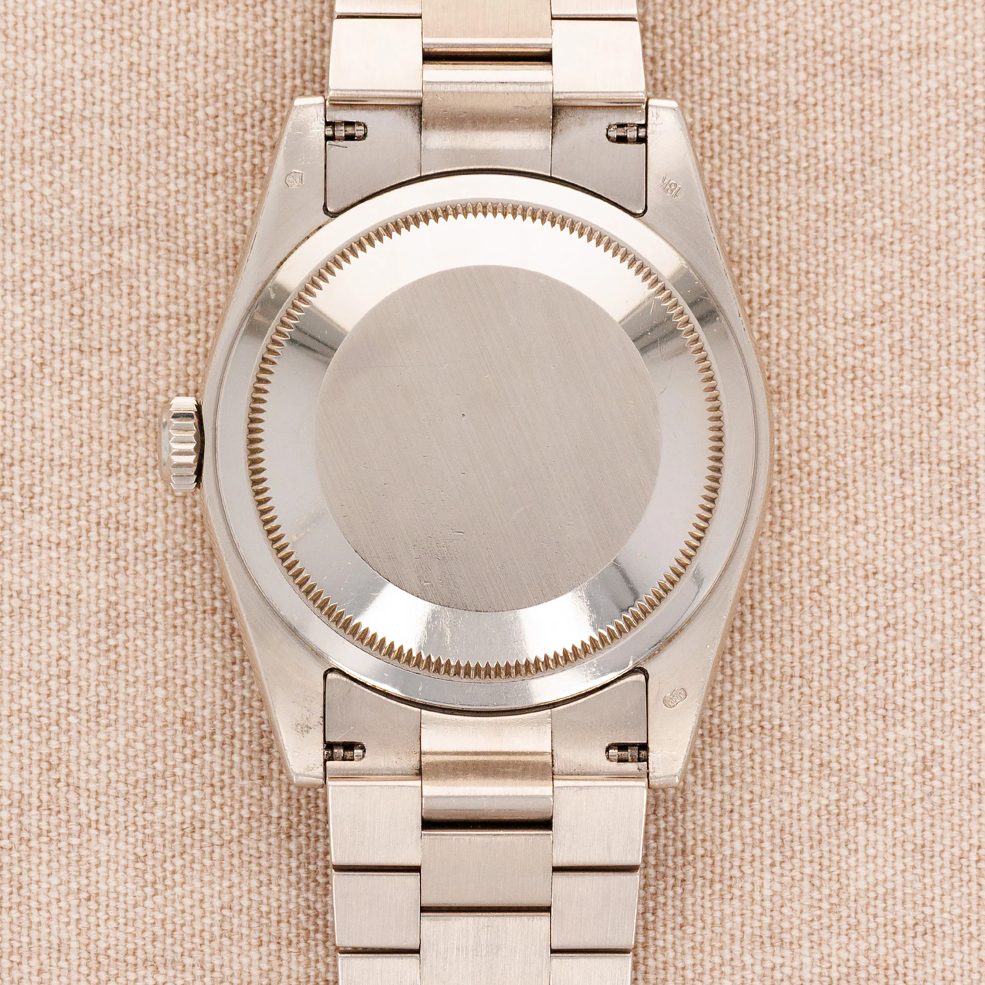 Rolex White Gold Day Date Ref. 118209 with Mother of Pearl Dial - Image 3