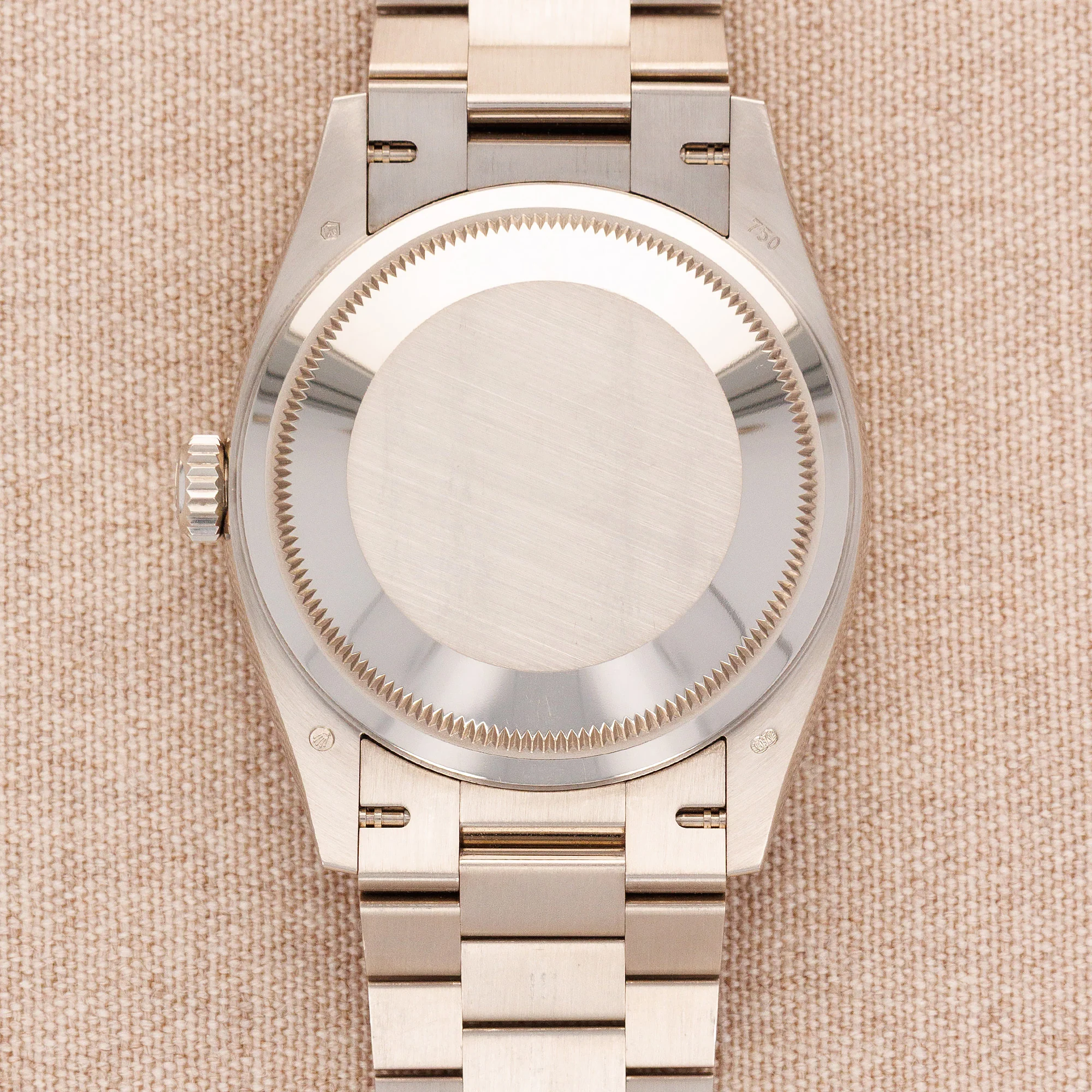 Rolex White Gold Day Date Ref. 128239 with Rainbow Markers - Image 3