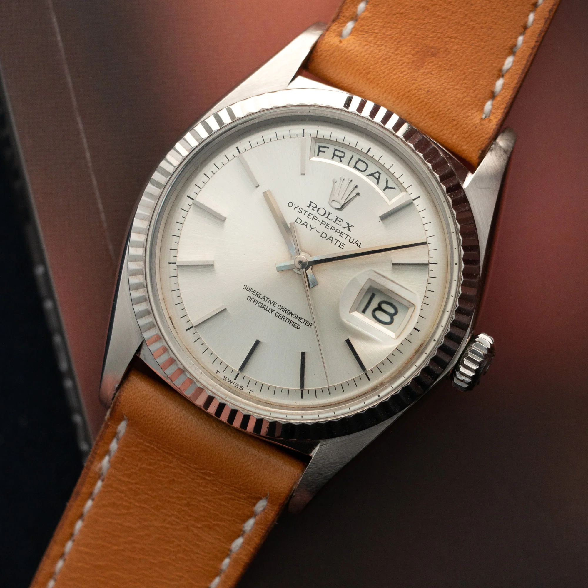 Rolex White Gold Day-Date Ref. 1803 - Image 2