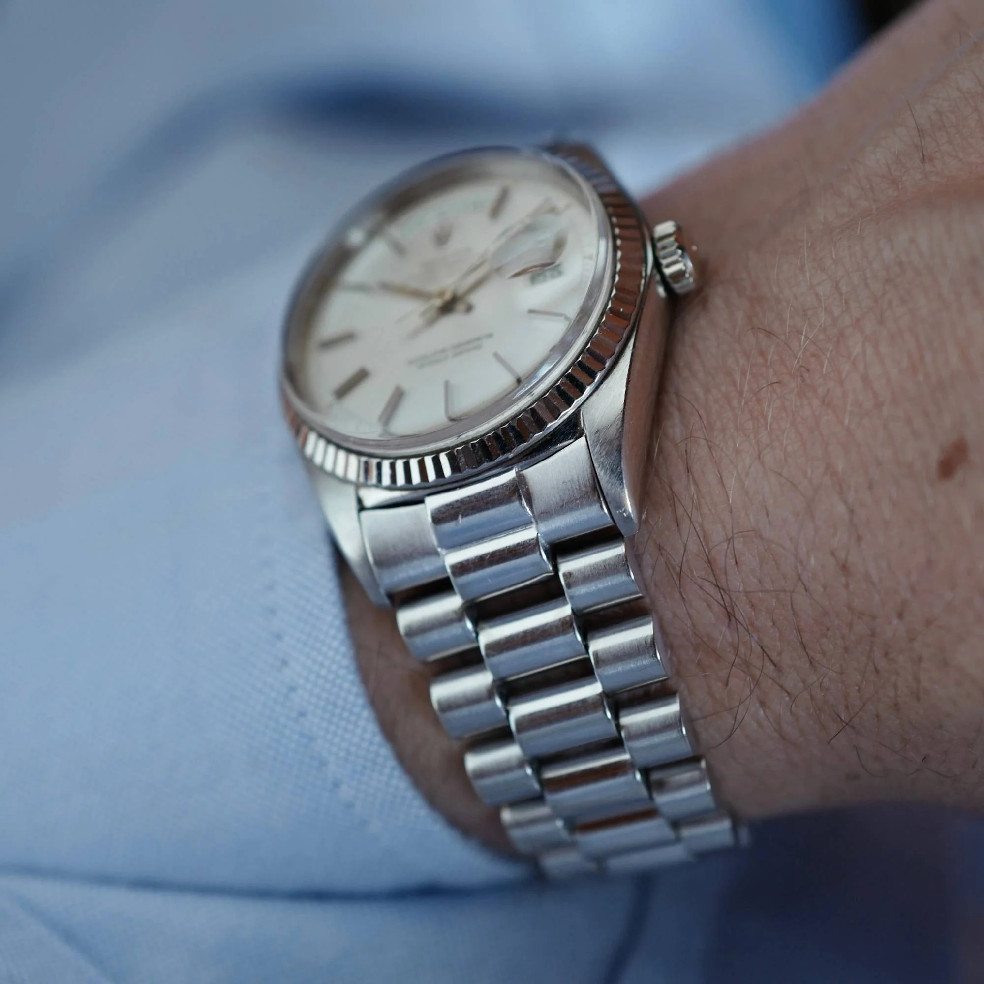 Rolex White Gold Day-Date Ref. 1803 - Image 4