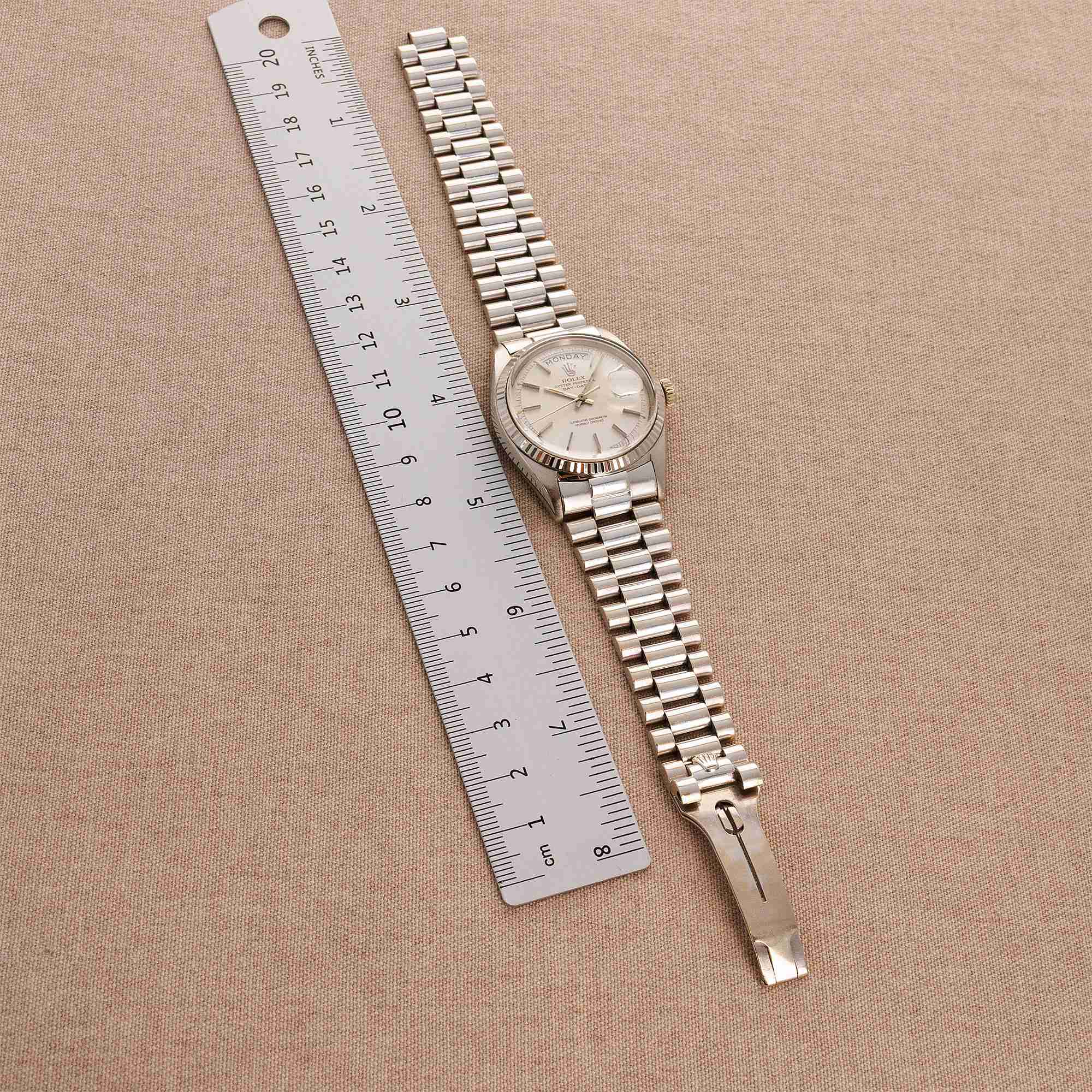 Rolex White Gold Day-Date Ref. 1803 - Image 9