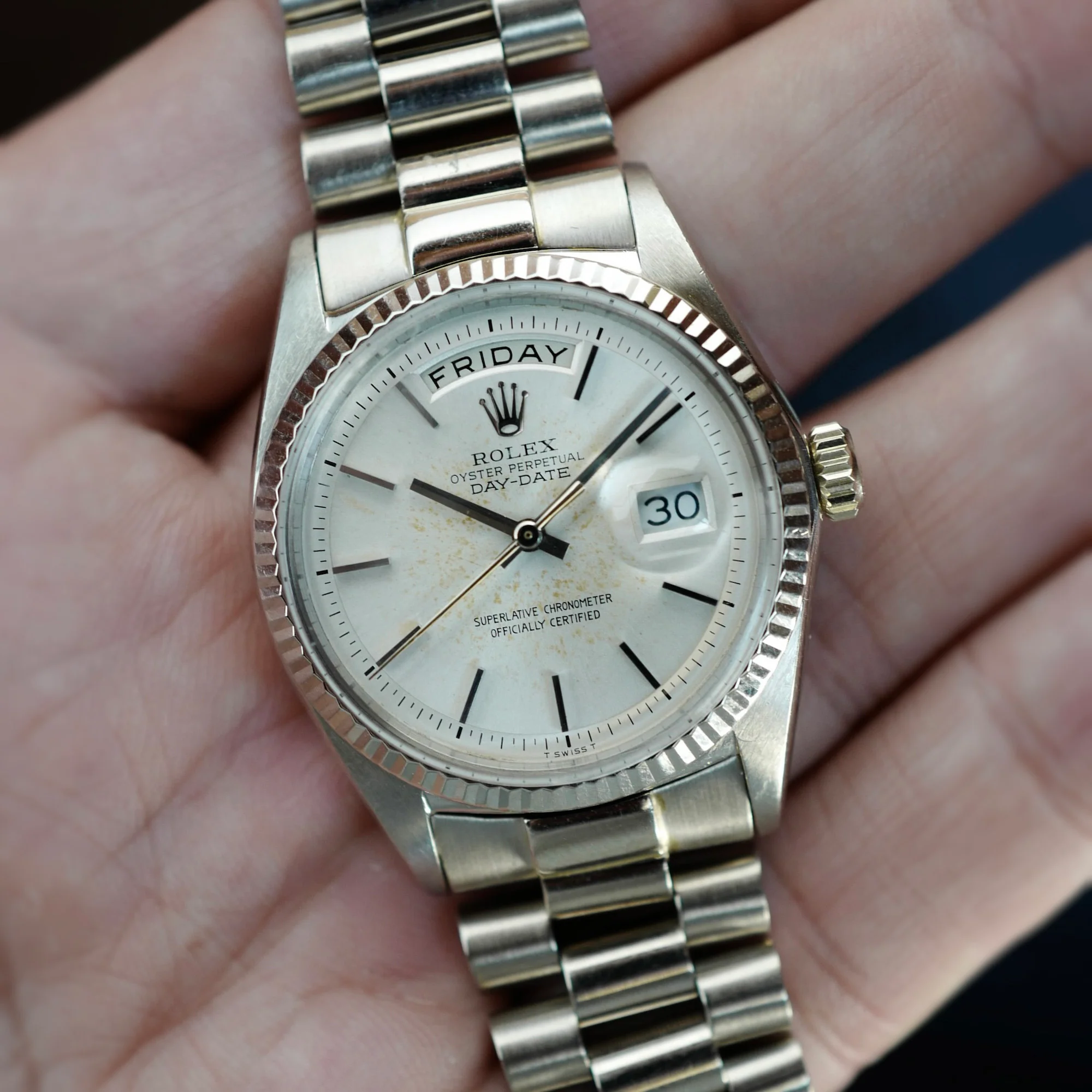 Rolex White Gold Day Date Ref. 1803 - Image 4
