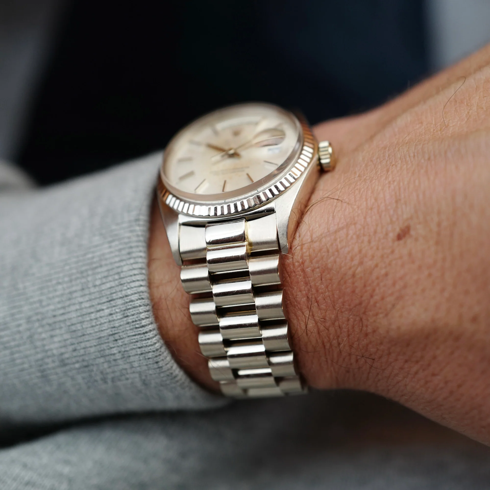 Rolex White Gold Day Date Ref. 1803 - Image 5