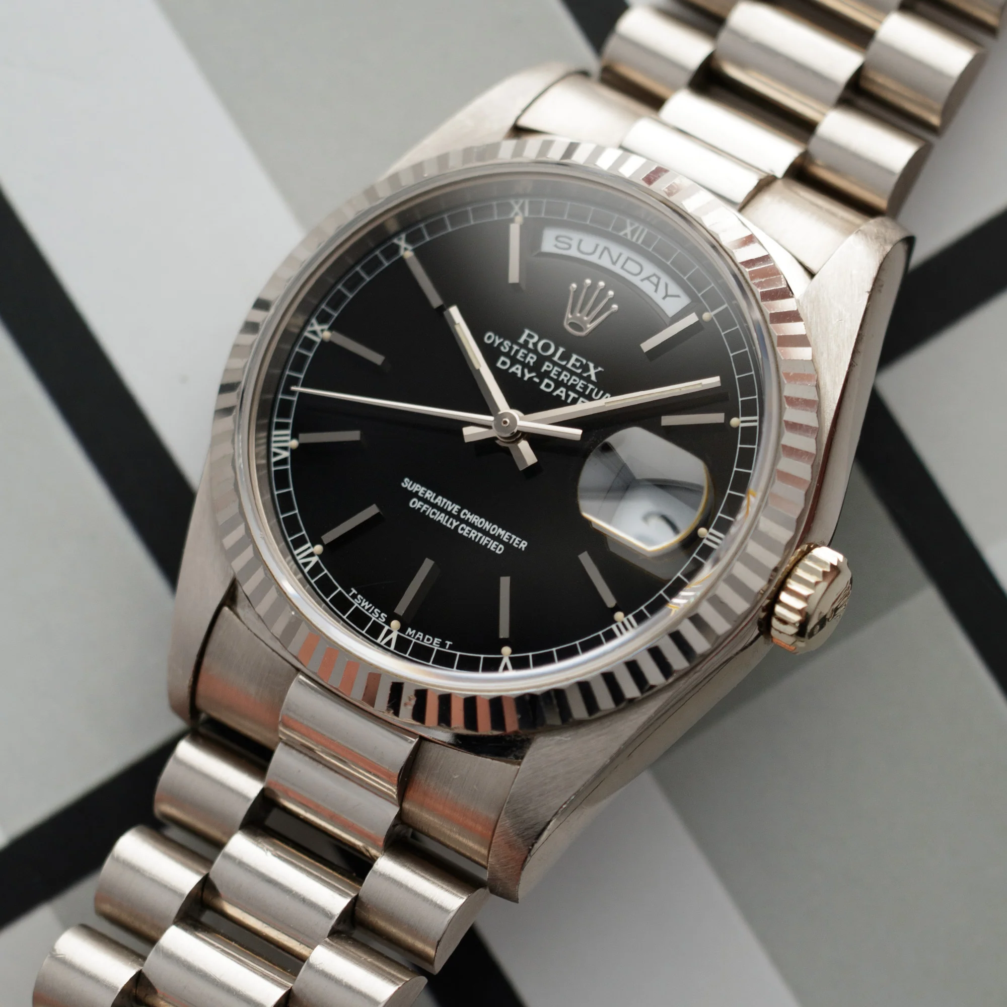 Rolex White Gold Day-Date Ref. 18239 - Image 2