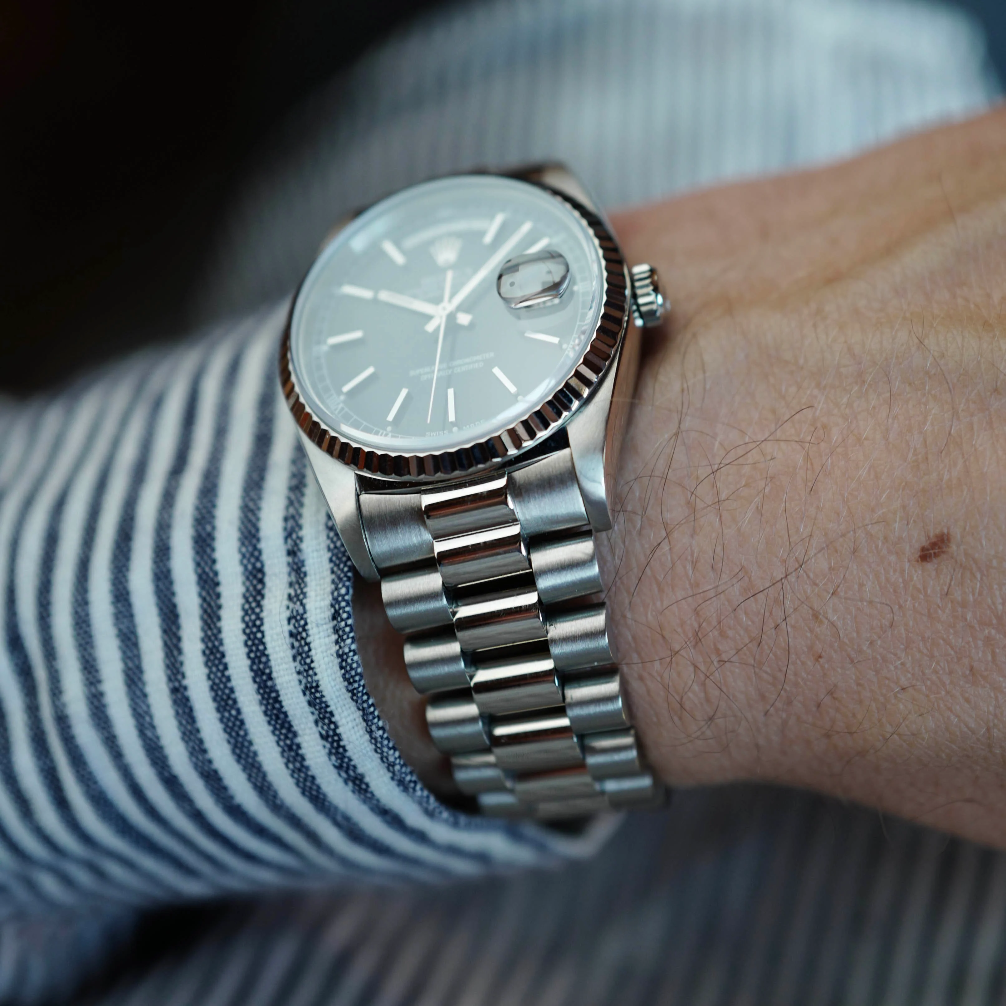 Rolex White Gold Day-Date Ref. 18239 (NEW ARRIVAL) - Image 4