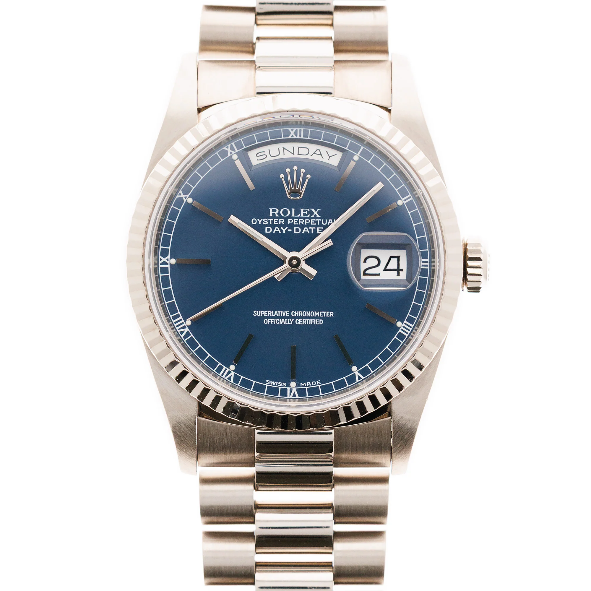 Rolex White Gold Day-Date Ref. 18239