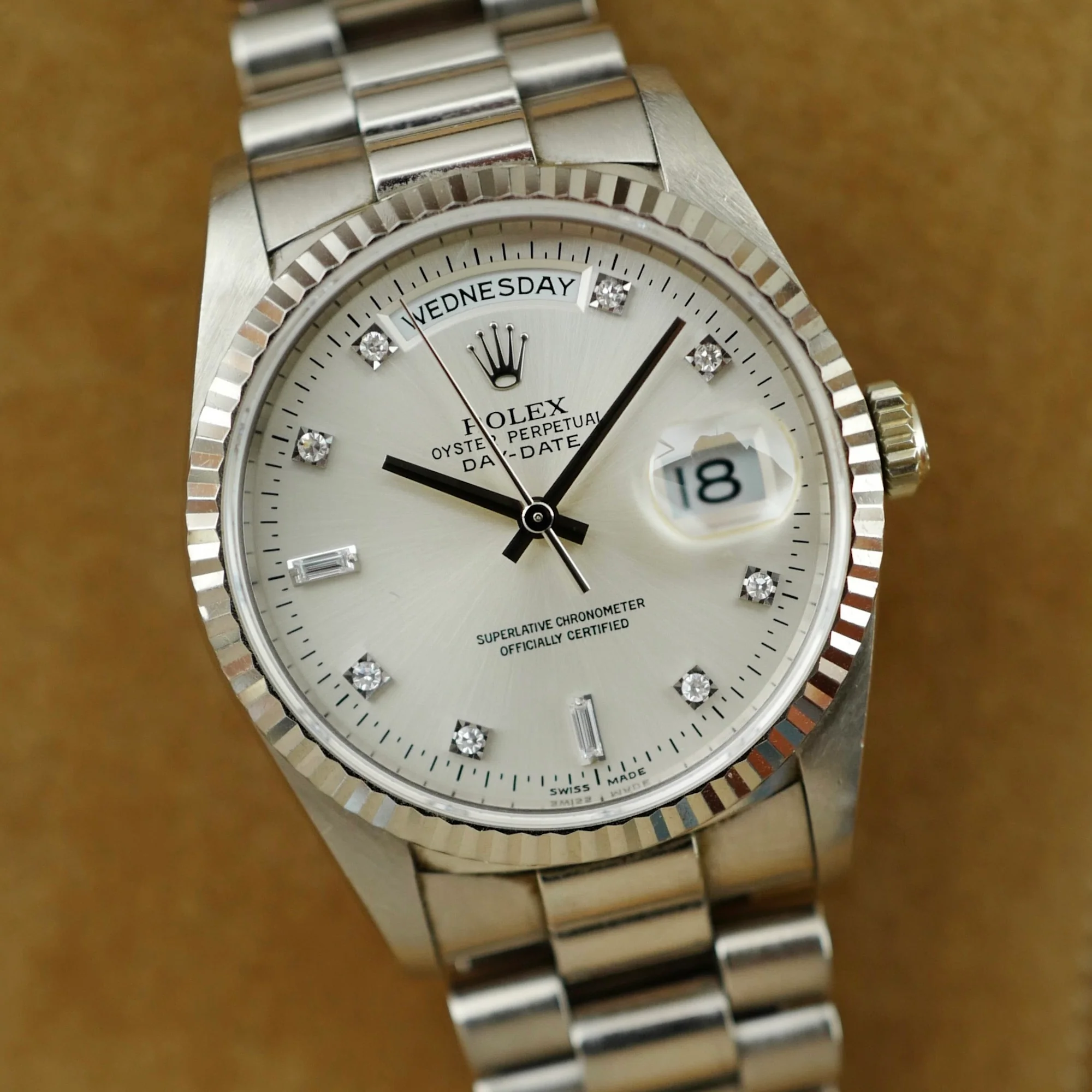 Rolex White Gold Day-Date Ref. 18239 - Image 2