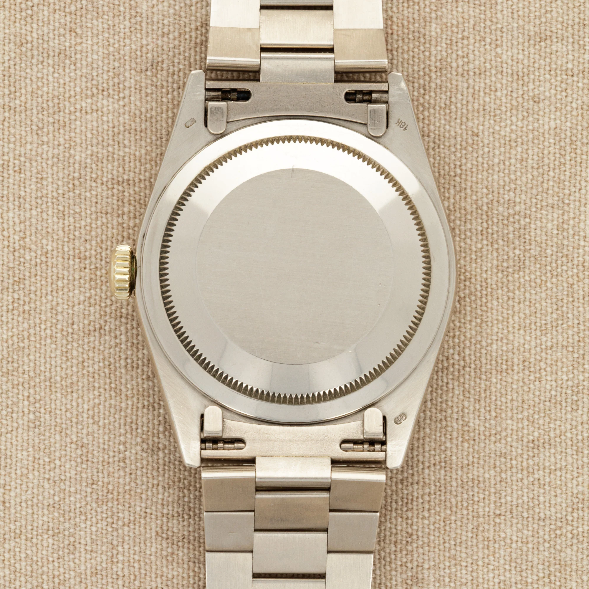 Rolex White Gold Day-Date Ref. 18239 with Salmon Dial - Image 5