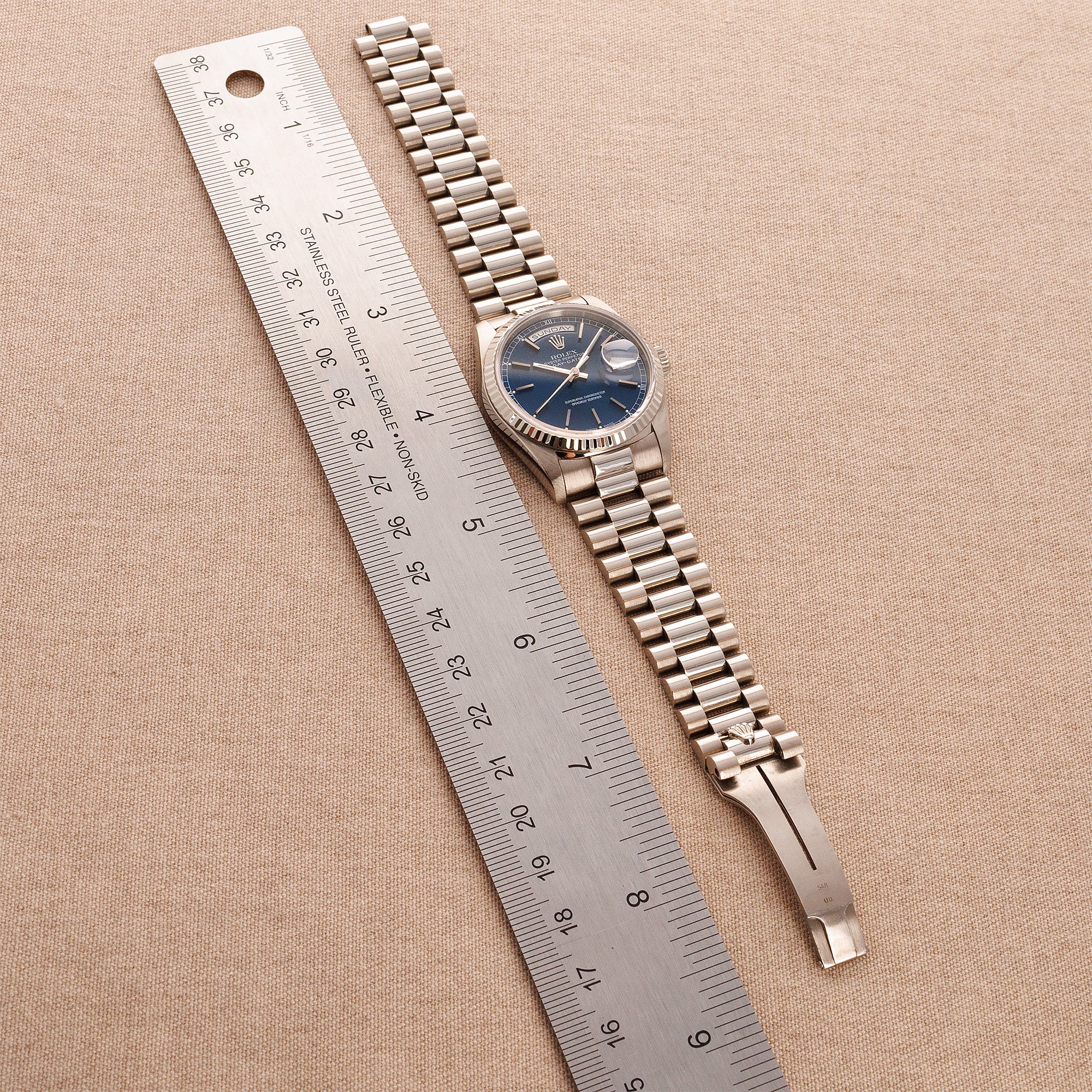 Rolex White Gold Day-Date Ref. 18239 - Image 4