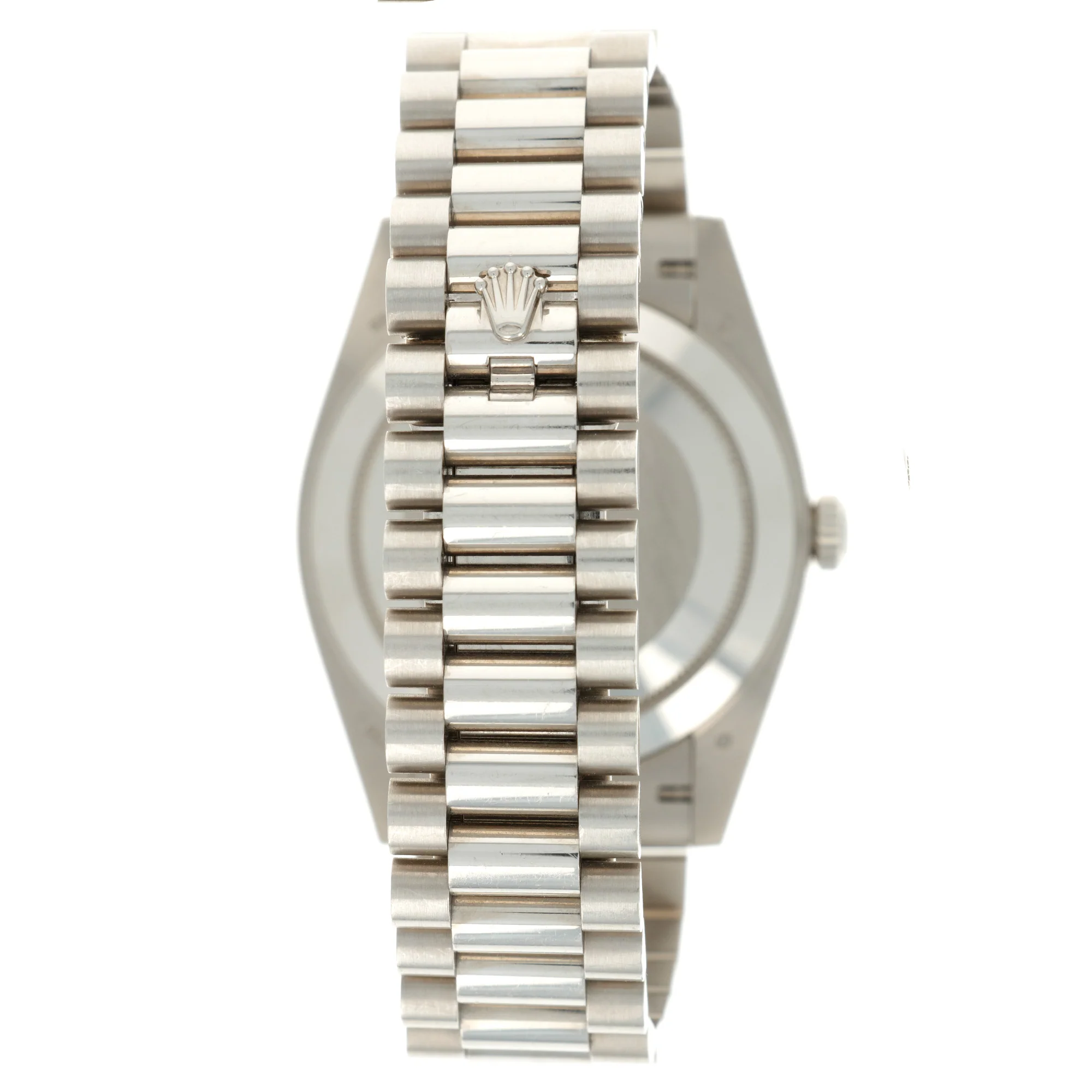 Rolex White Gold Day-Date Ref. 228239 with Factory Baguette Diamond Dial - Image 8