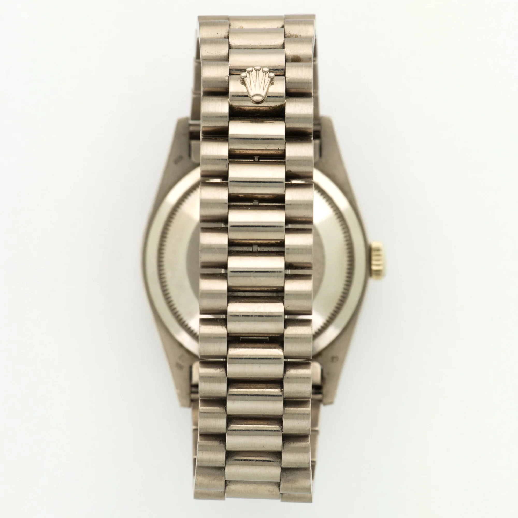 Rolex White Gold Day-Date Salmon Dial Watch Ref. 18239 - Image 8