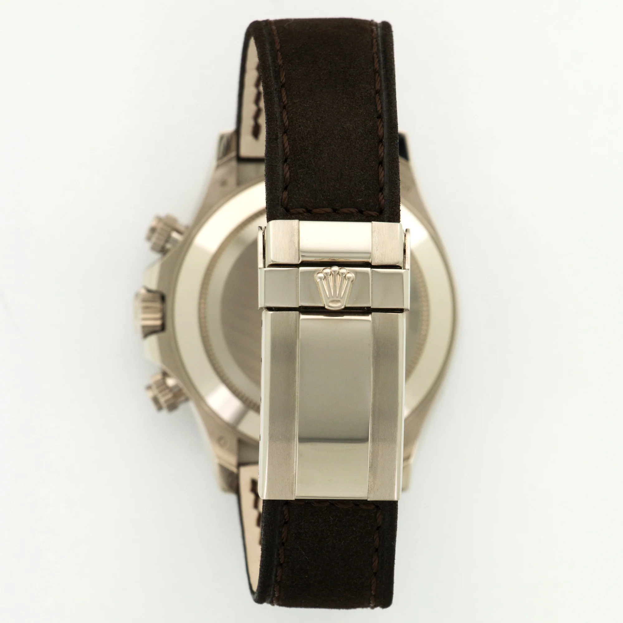 Rolex White Gold Daytona Baguette Diamond Watch Ref. 116589 - Image 6