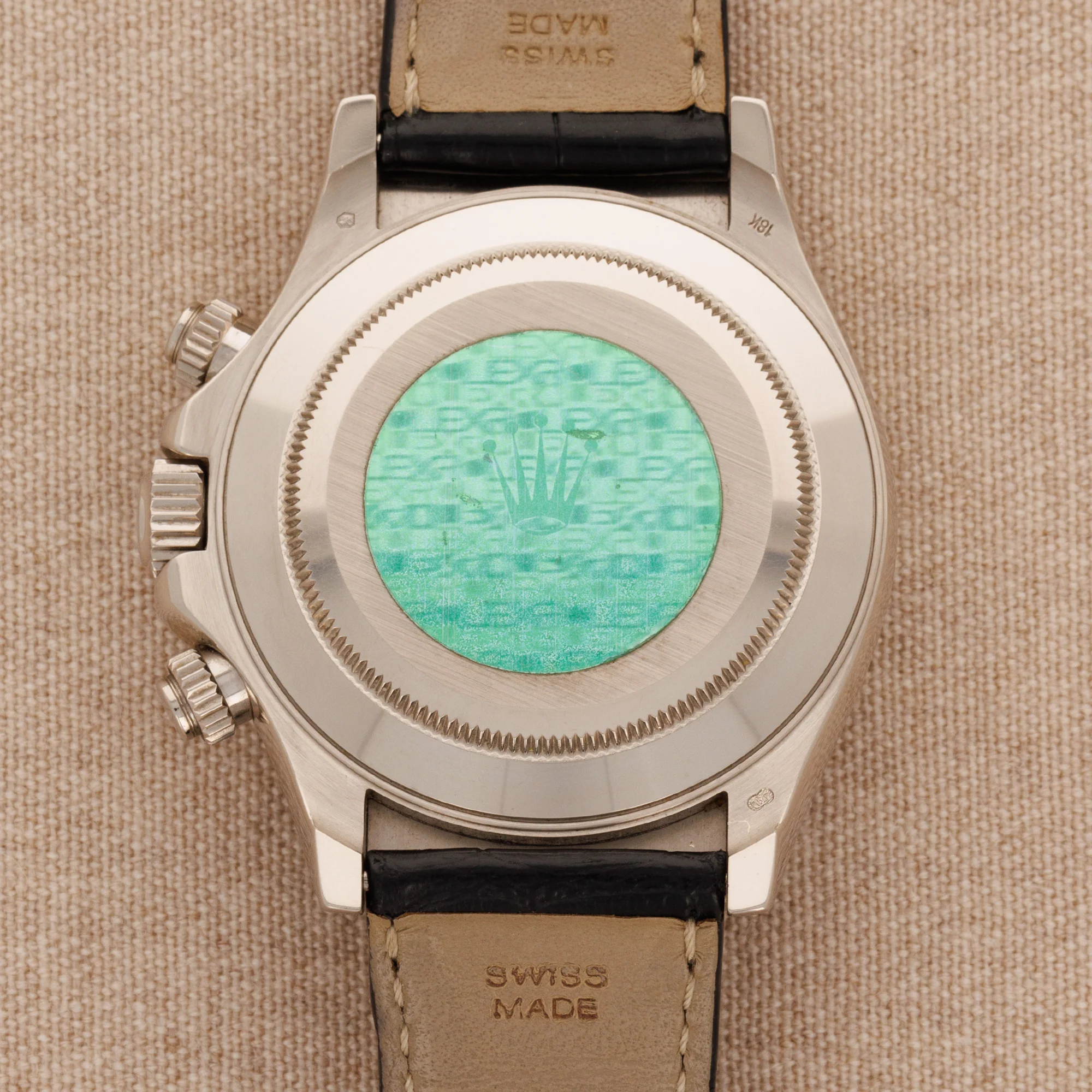 Rolex White Gold Daytona Ref. 116519 with Original Sticker on Back - Image 3