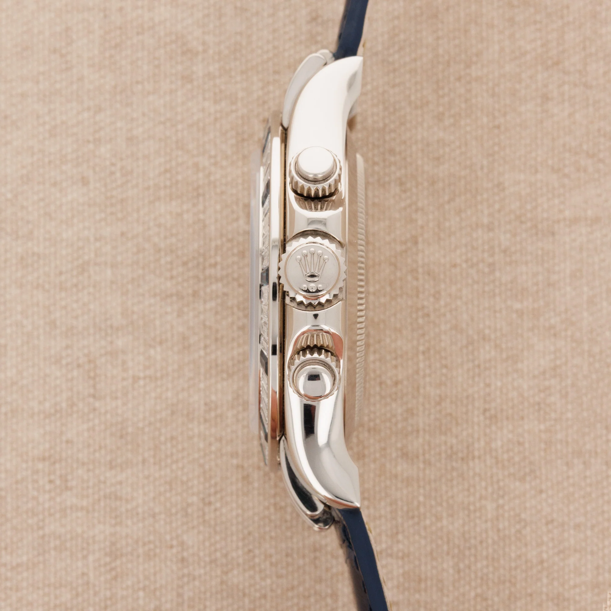 Rolex White Gold Daytona Ref. 116599 with Diamonds and Sapphires - Image 6