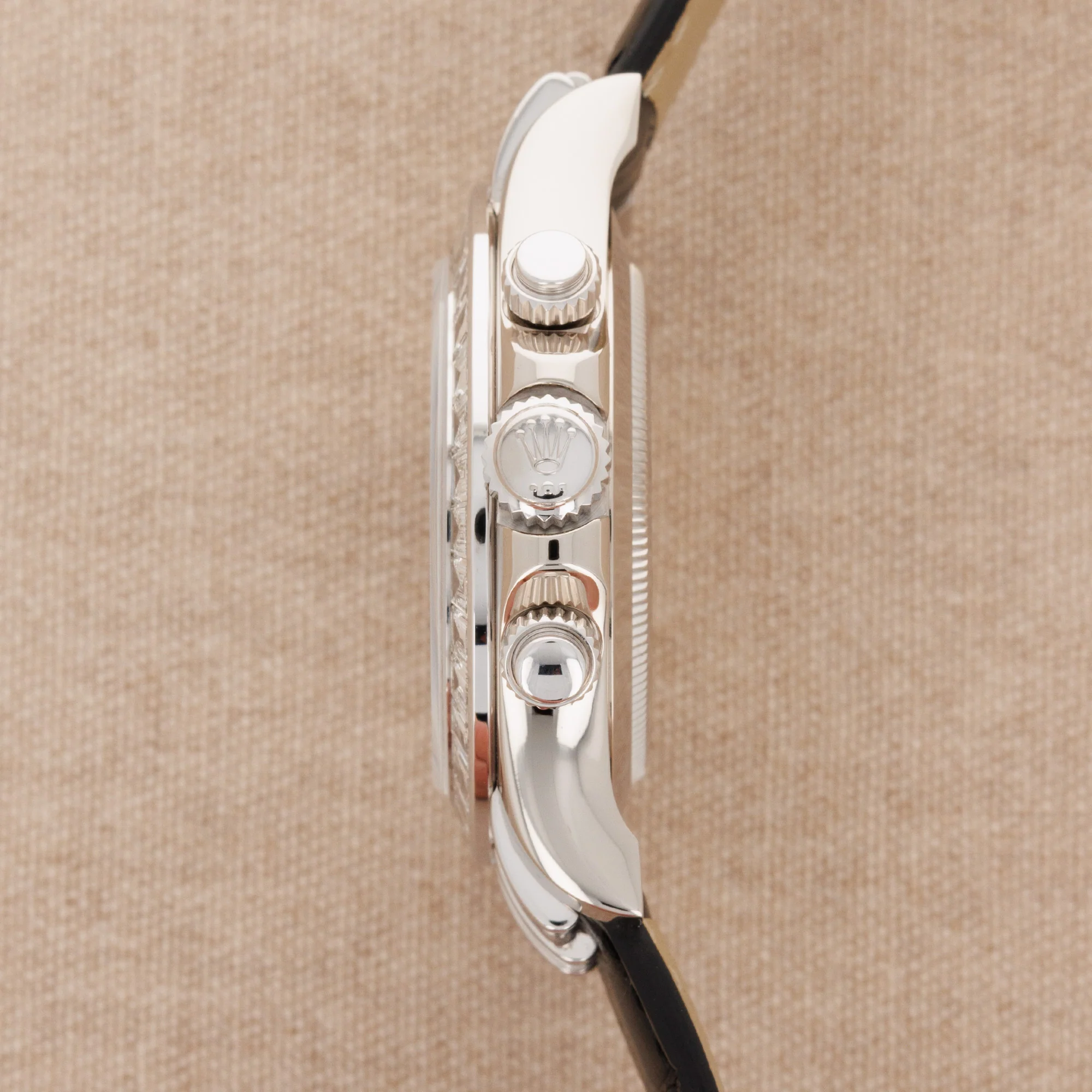 Rolex White Gold Daytona Ref. 116599TBR with Baguette Diamonds - Image 6