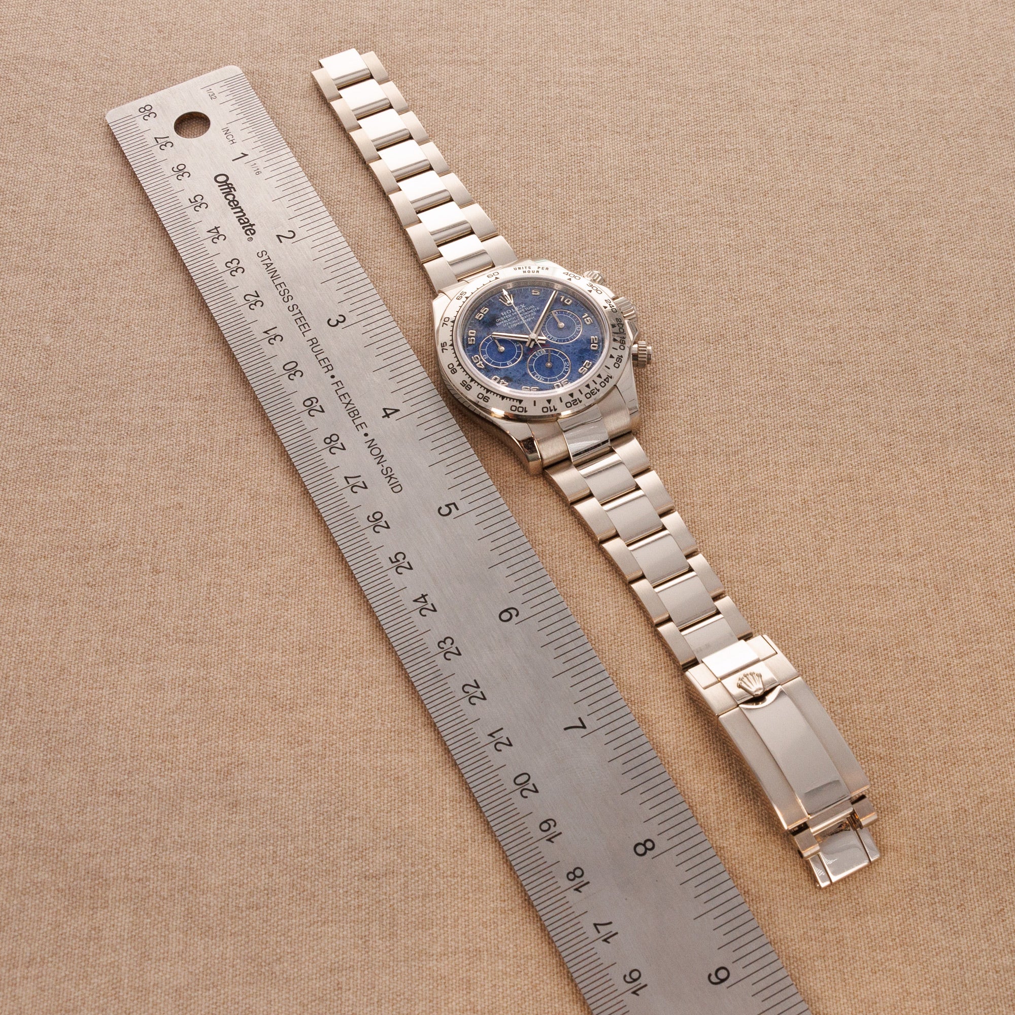 Rolex White Gold Daytona Sodalite Watch Ref. 116509 - Image 4