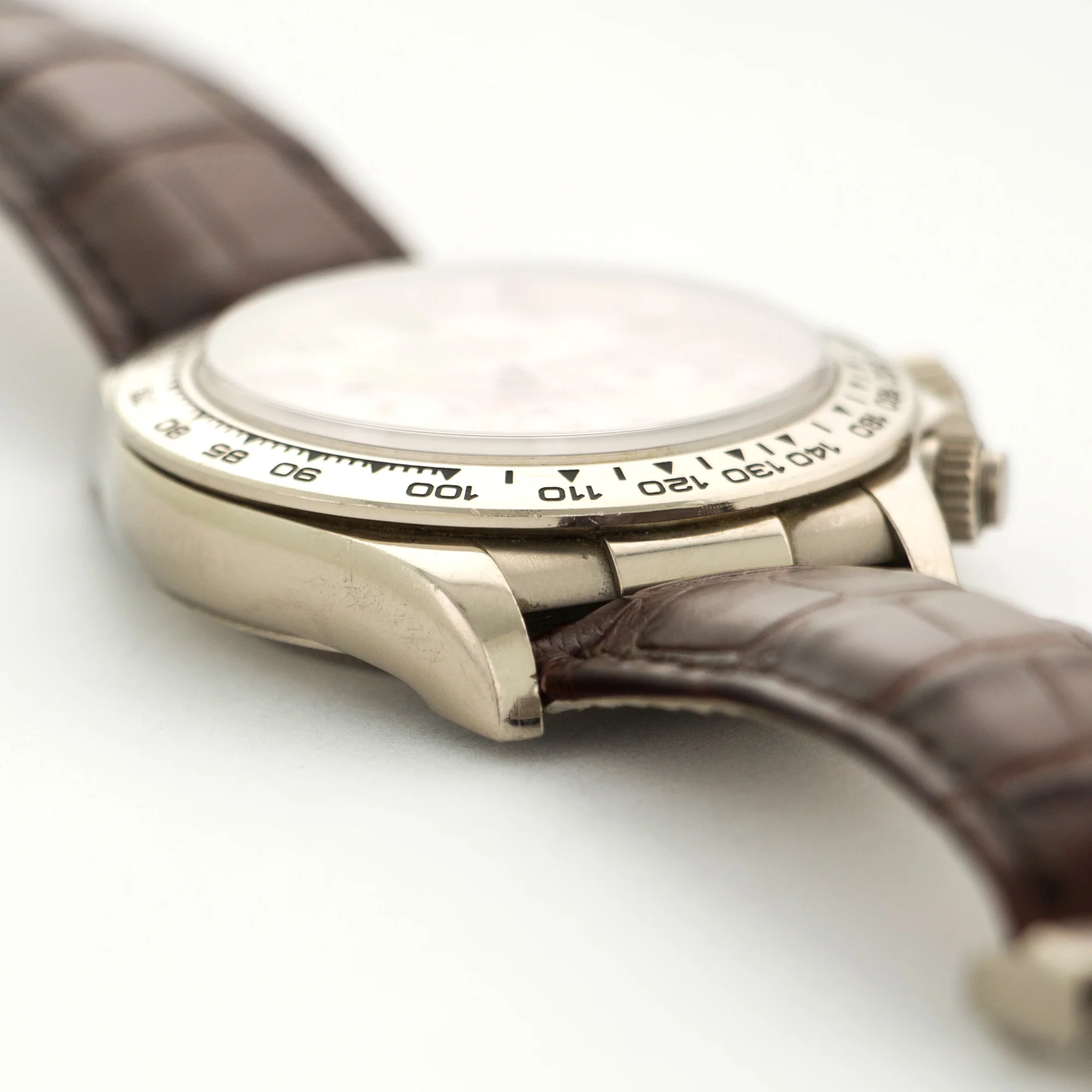Rolex White Gold Daytona Zenith Watch Ref. 16519 - Image 3