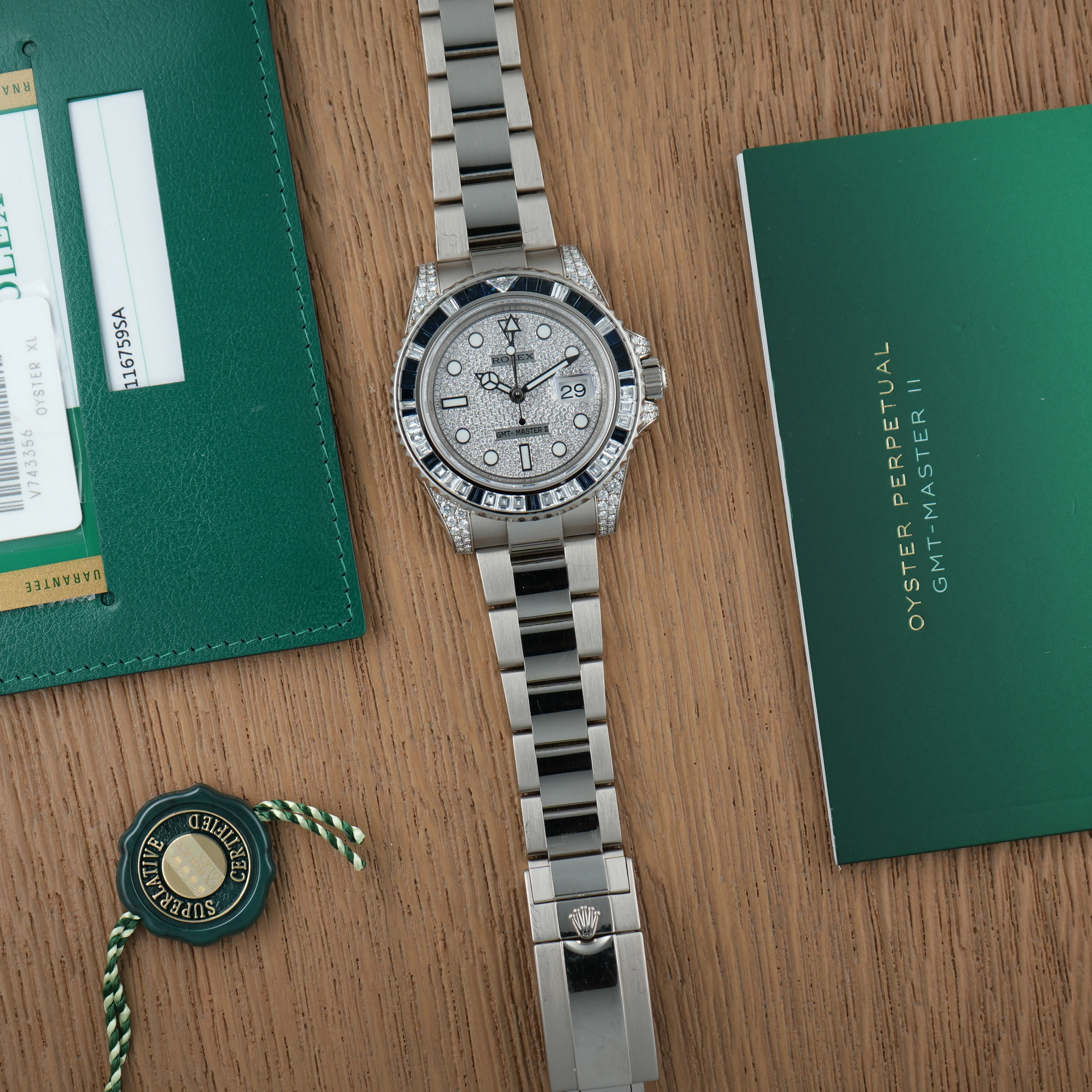 Rolex White Gold GMT-Master II Ref. 116759SA (New Arrival) - Image 4