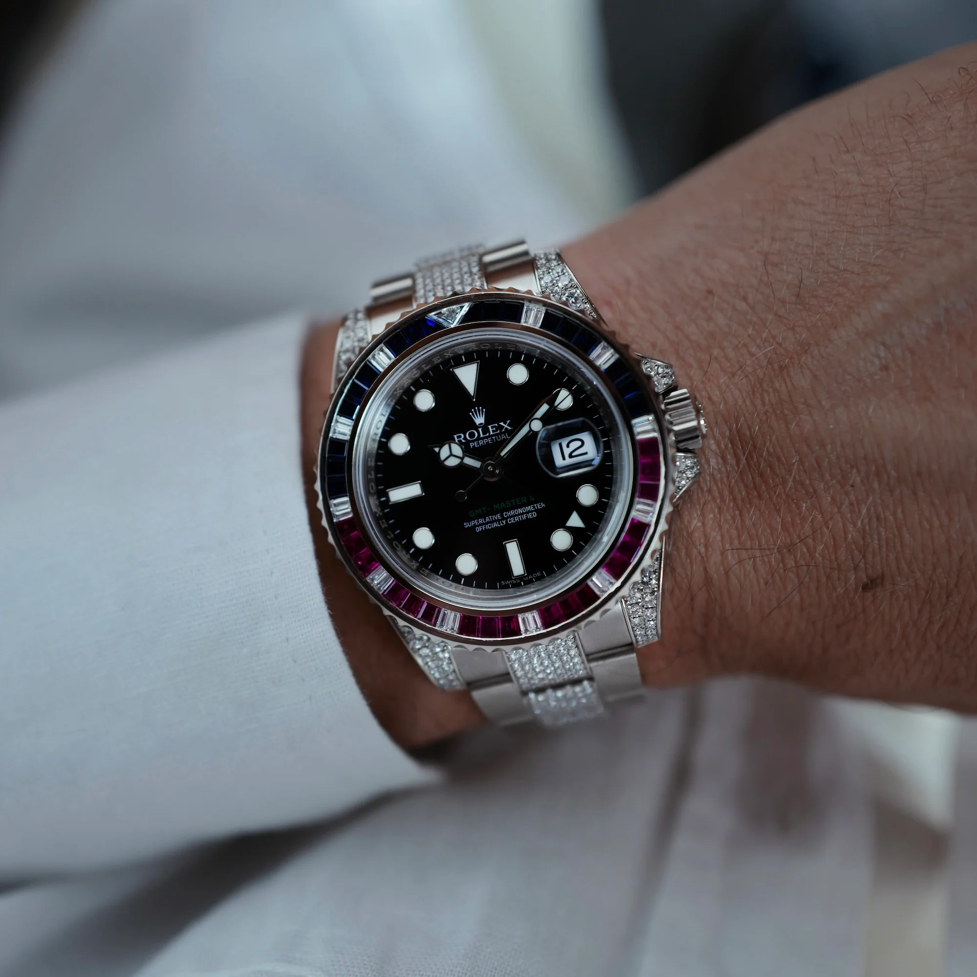 Rolex White Gold SARU GMT-Master II Watch Ref. 116759SARU - Image 5