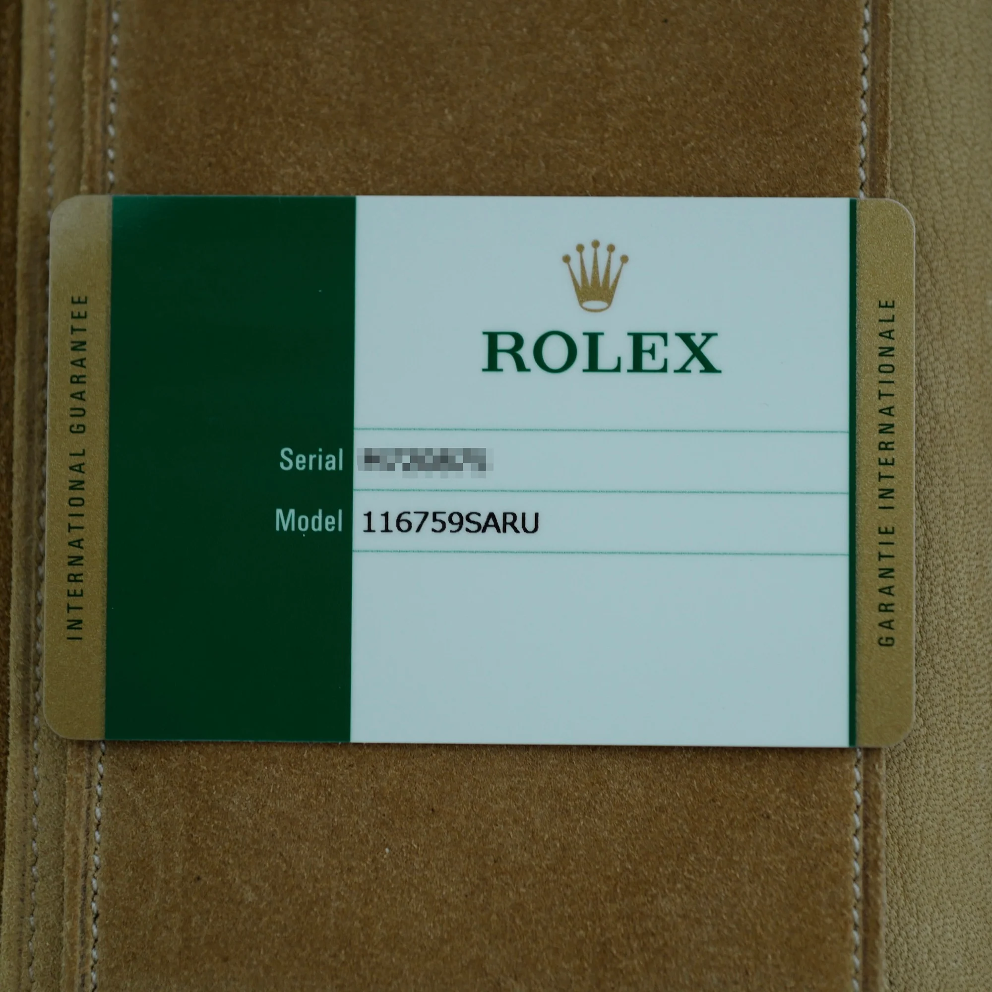 Rolex White Gold SARU GMT-Master II Watch Ref. 116759SARU - Image 8