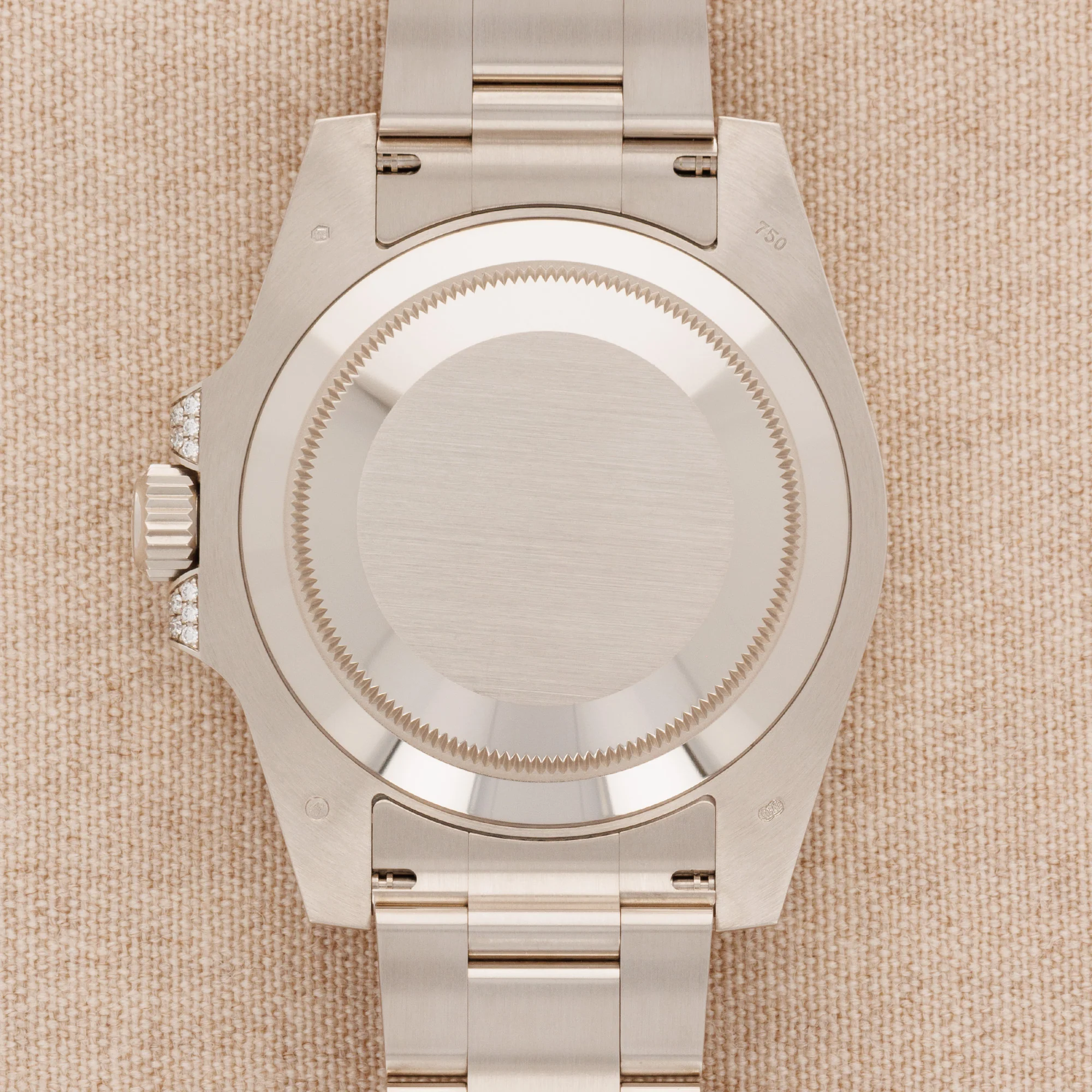 Rolex White Gold Submariner Diamond Sapphire Watch Ref. 116659SABR - Image 3