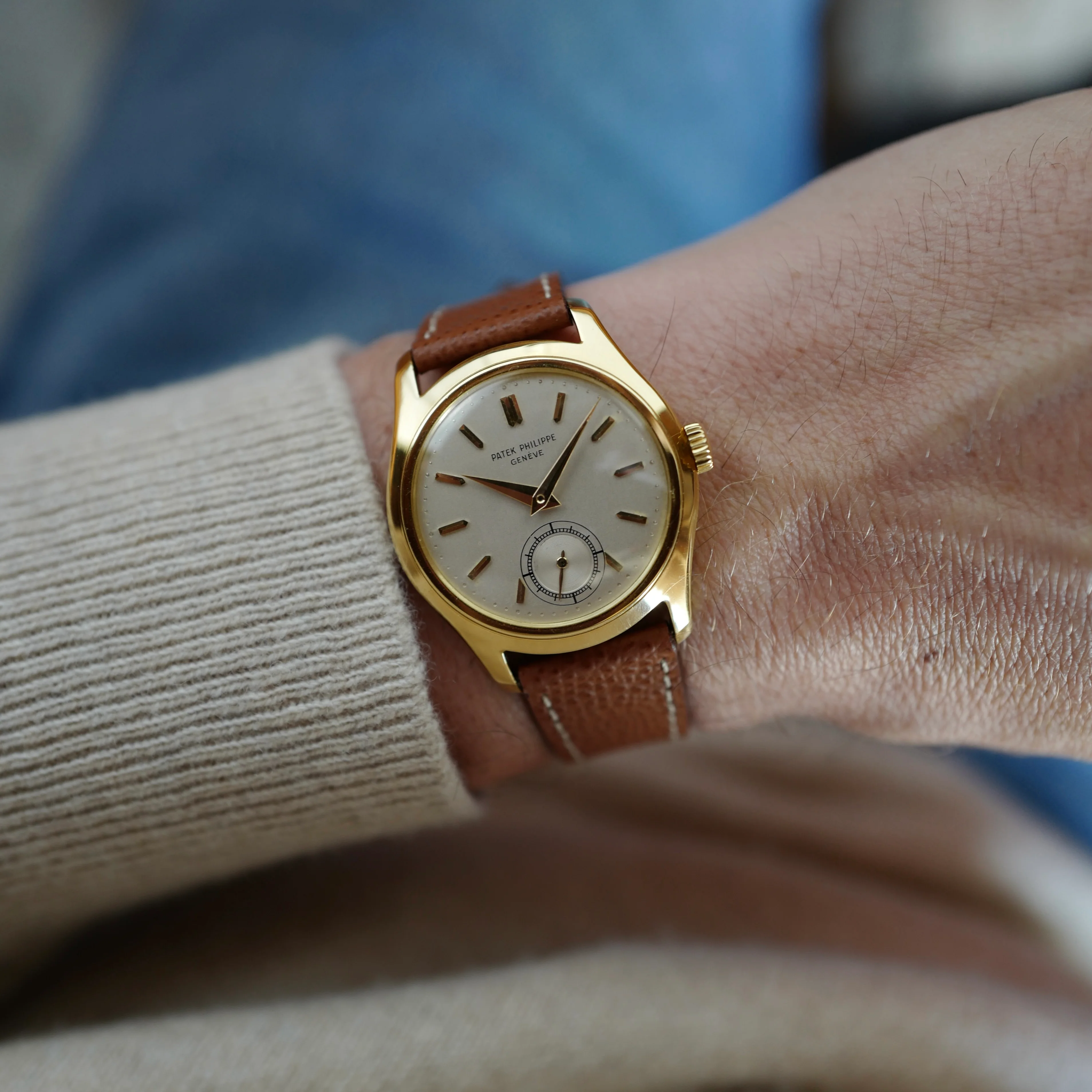 Patek Philippe Yellow Gold Calatrava Watch Ref. 2532 - Image 3