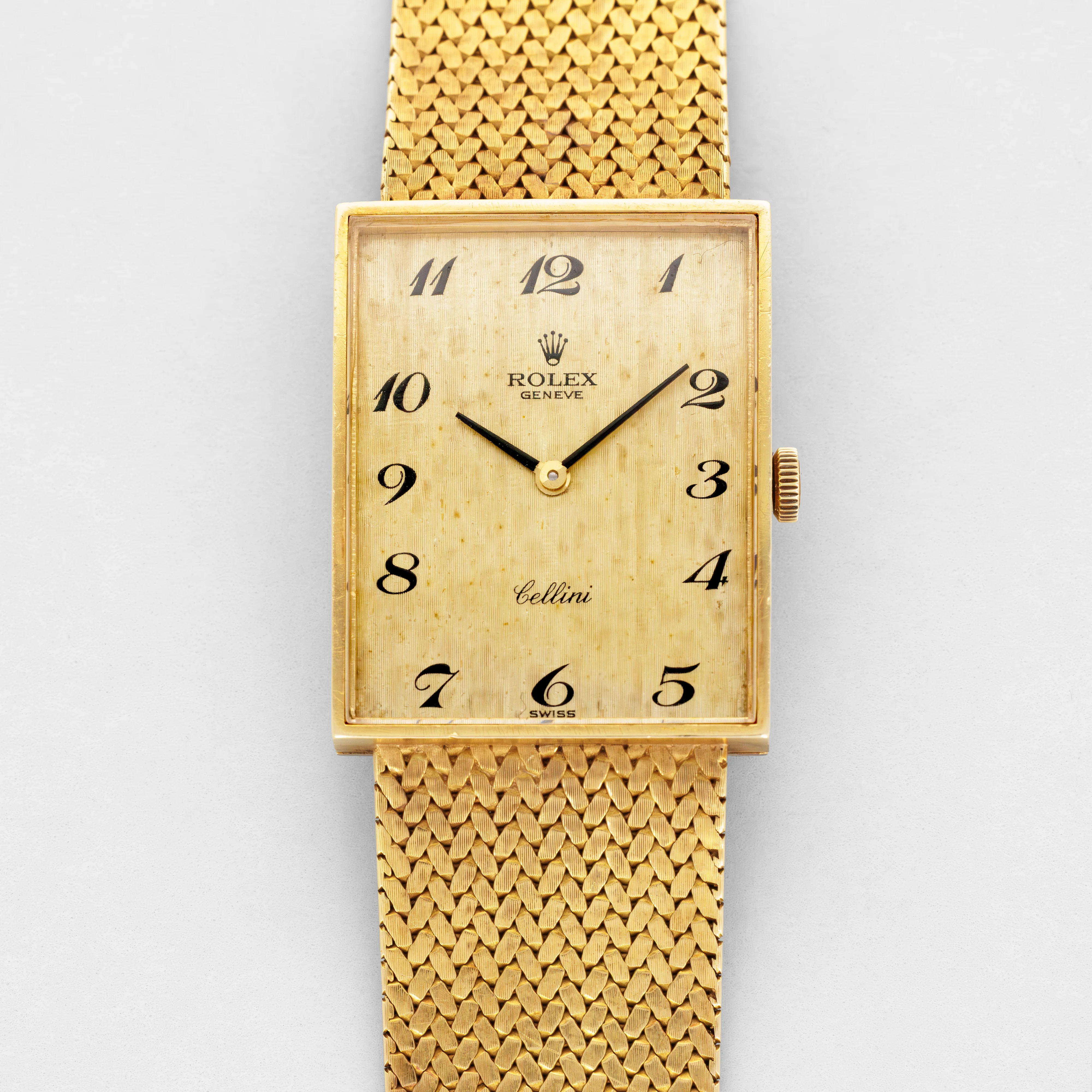 Rolex Yellow Gold Cellini Ref. 4089 with Rare Breguet Numerals
