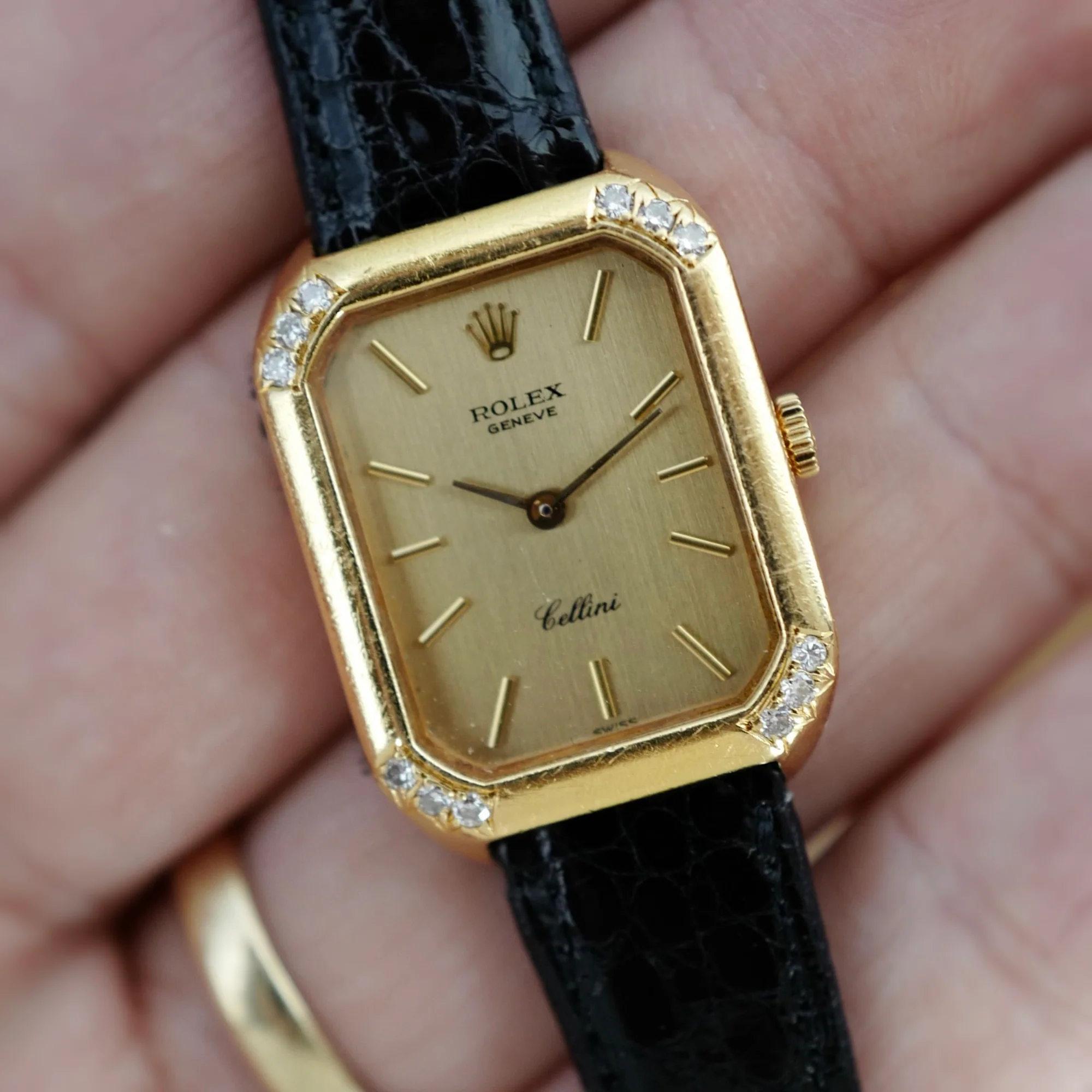 Rolex Yellow Gold Cellini Watch - Image 3