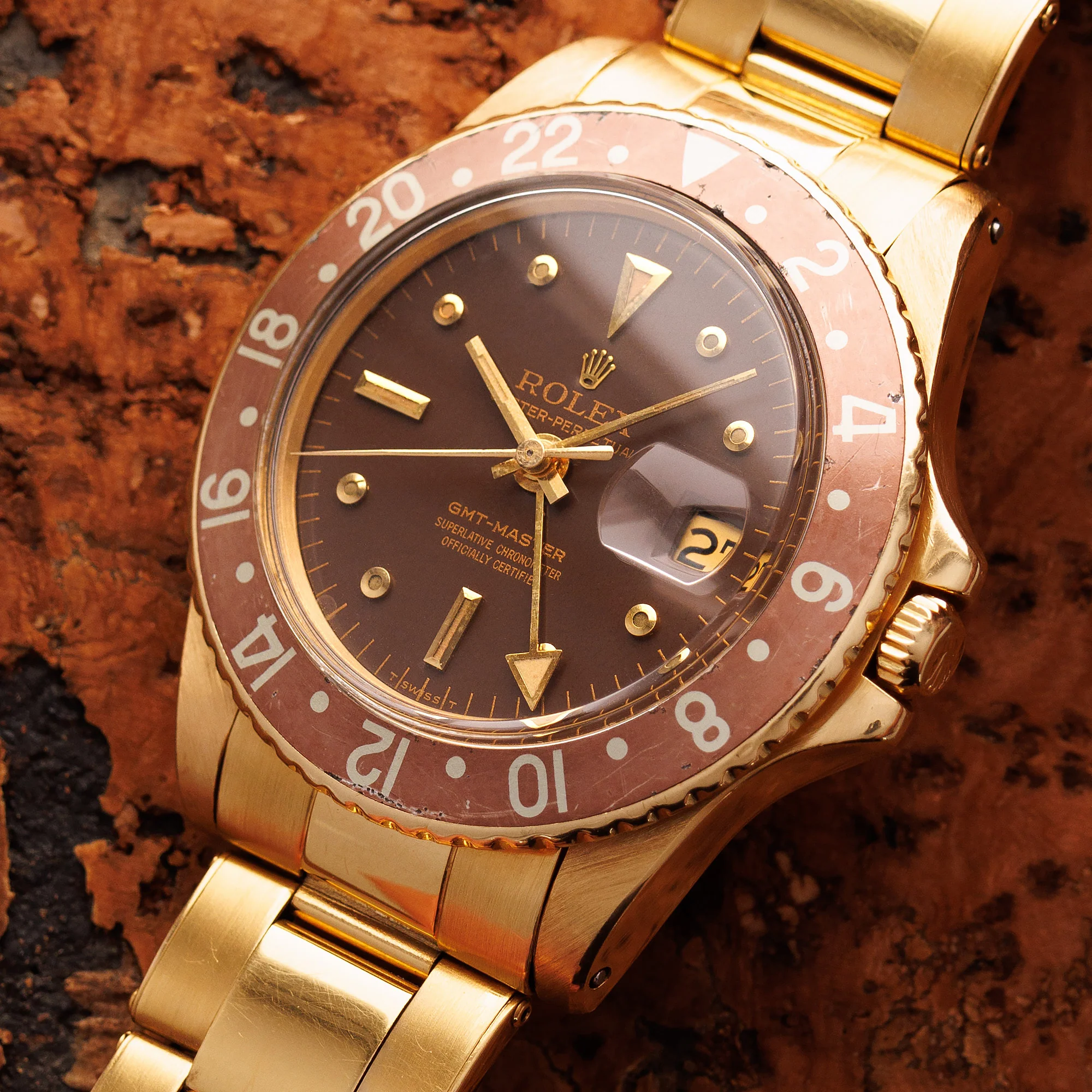 Rolex Yellow Gold Concord GMT-Master Ref. 1675 - Image 2