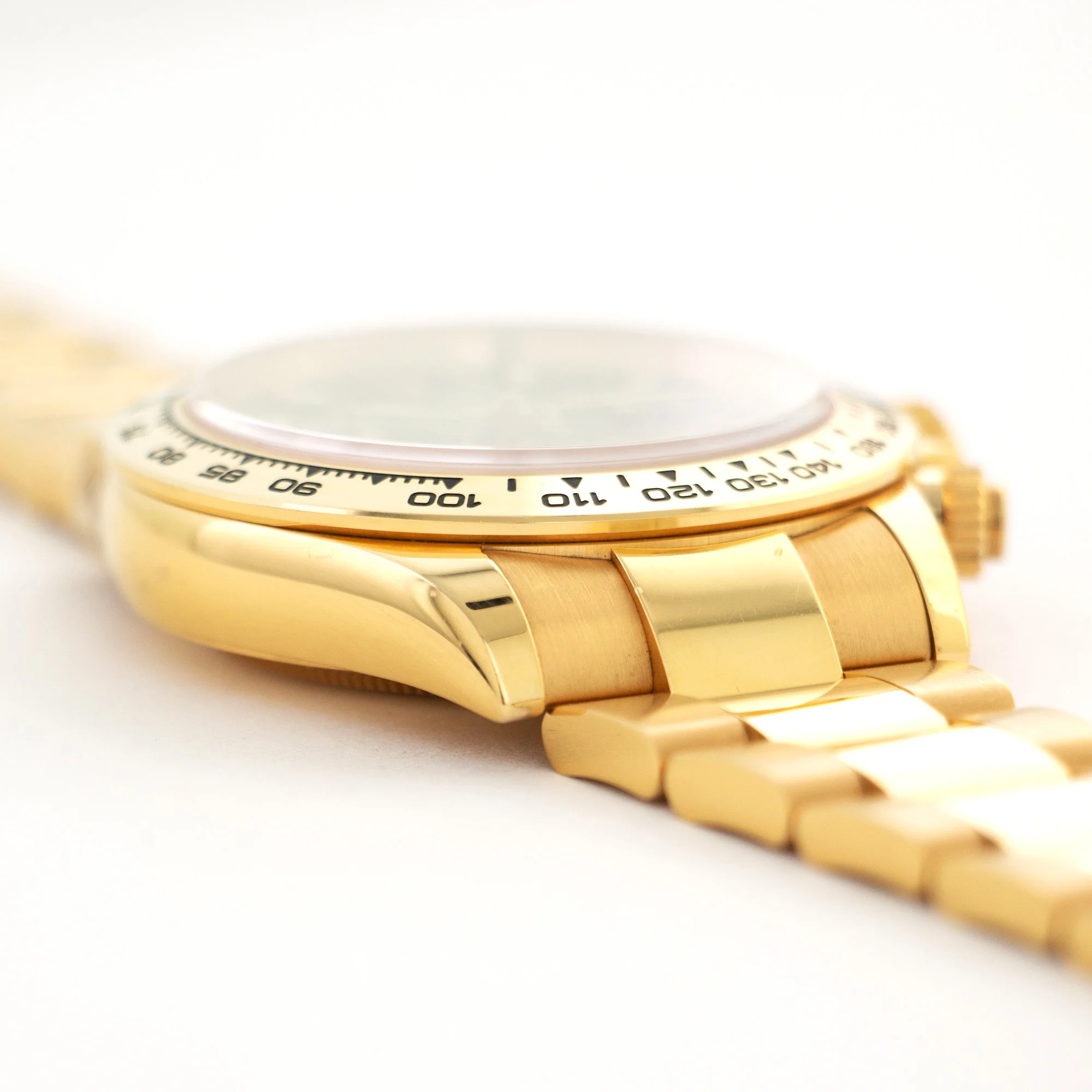 Rolex Yellow Gold Cosmograph Daytona Green Watch Ref. 116508 - Image 3