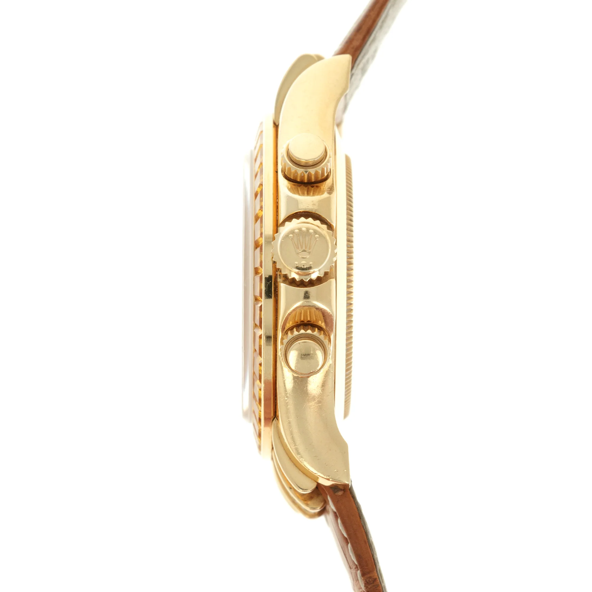 Rolex Yellow Gold Cosmograph Daytona Leopard Watch Ref. 116598 - Image 4
