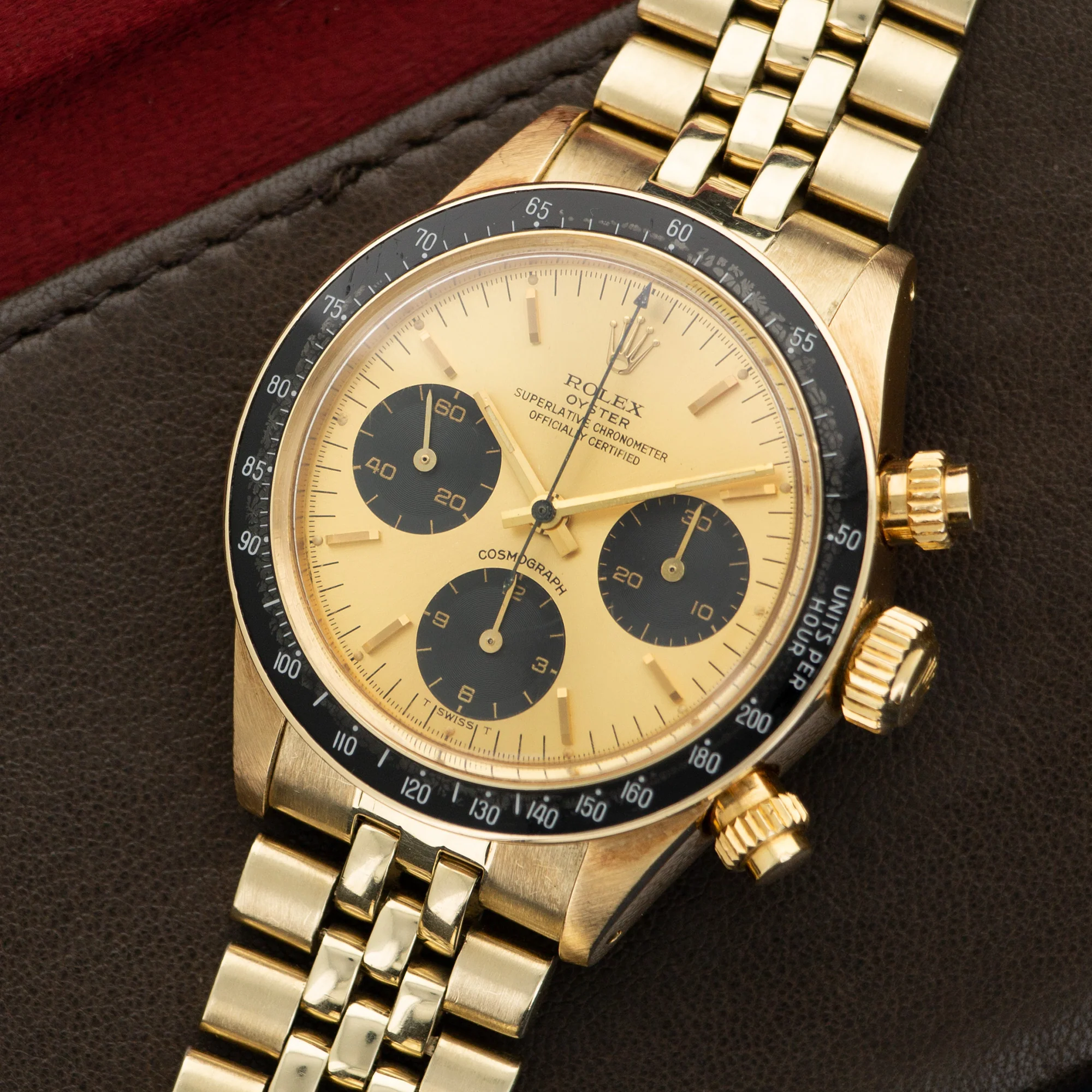 Rolex Yellow Gold Cosmograph Daytona Watch Ref. 6263 - Image 2