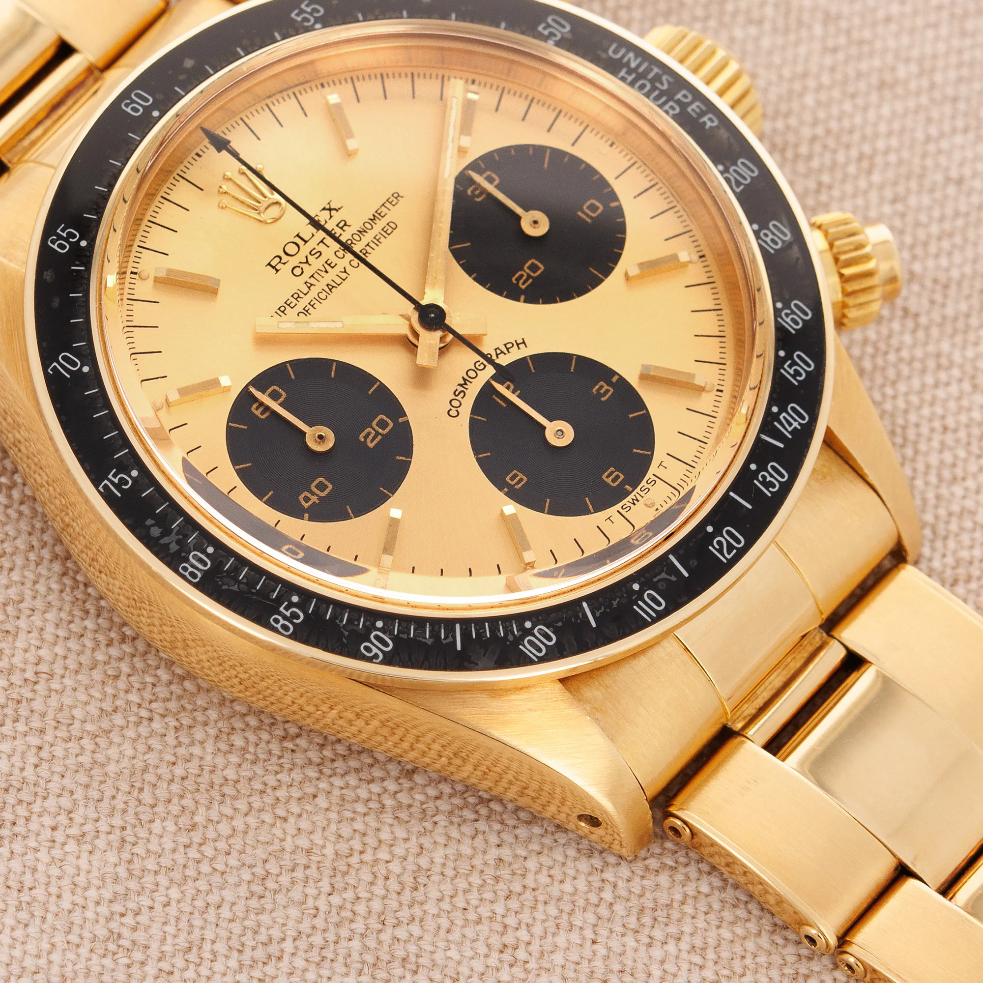Rolex Yellow Gold Cosmograph Daytona Watch Ref. 6263 - Image 4