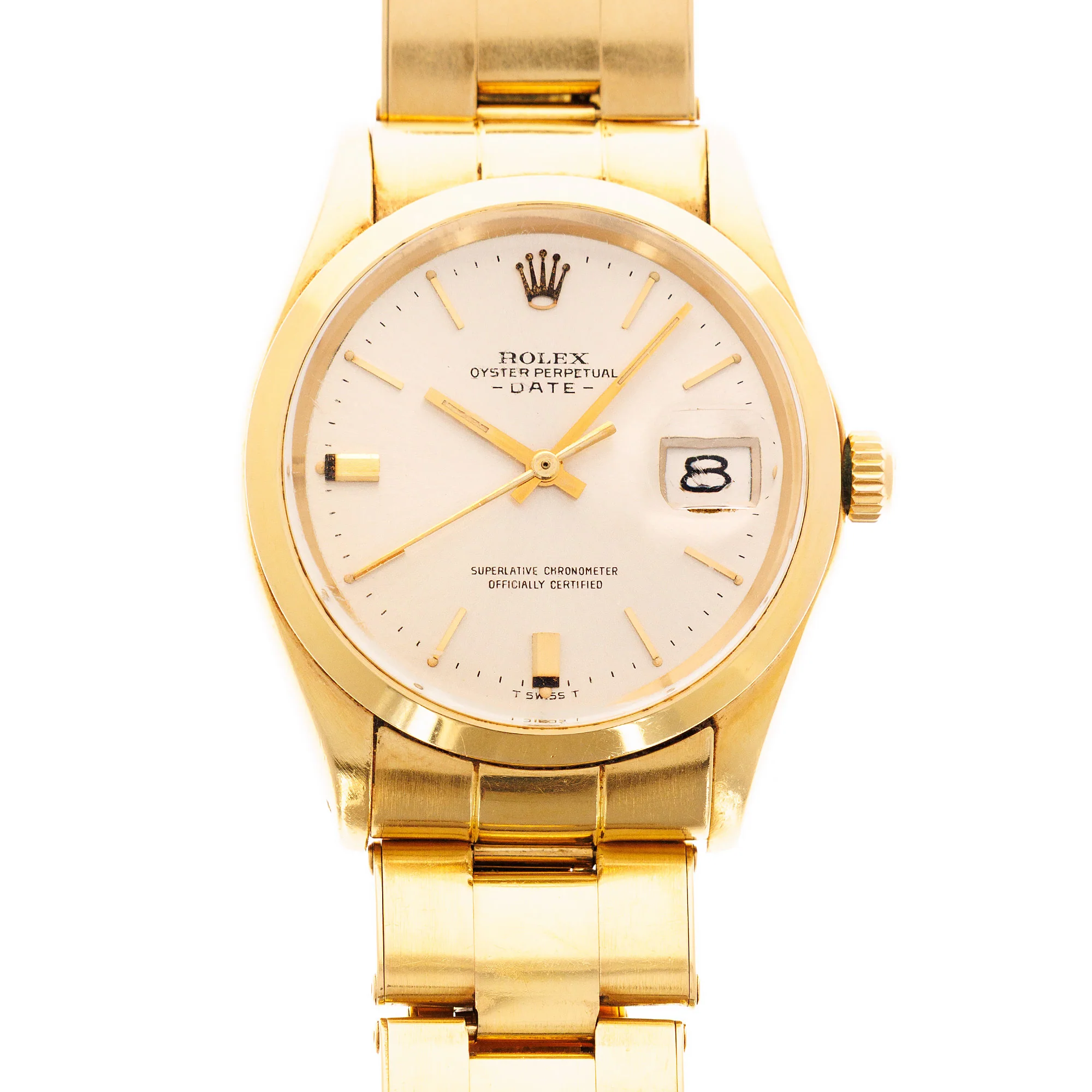 Rolex Yellow Gold Date Ref. 1500