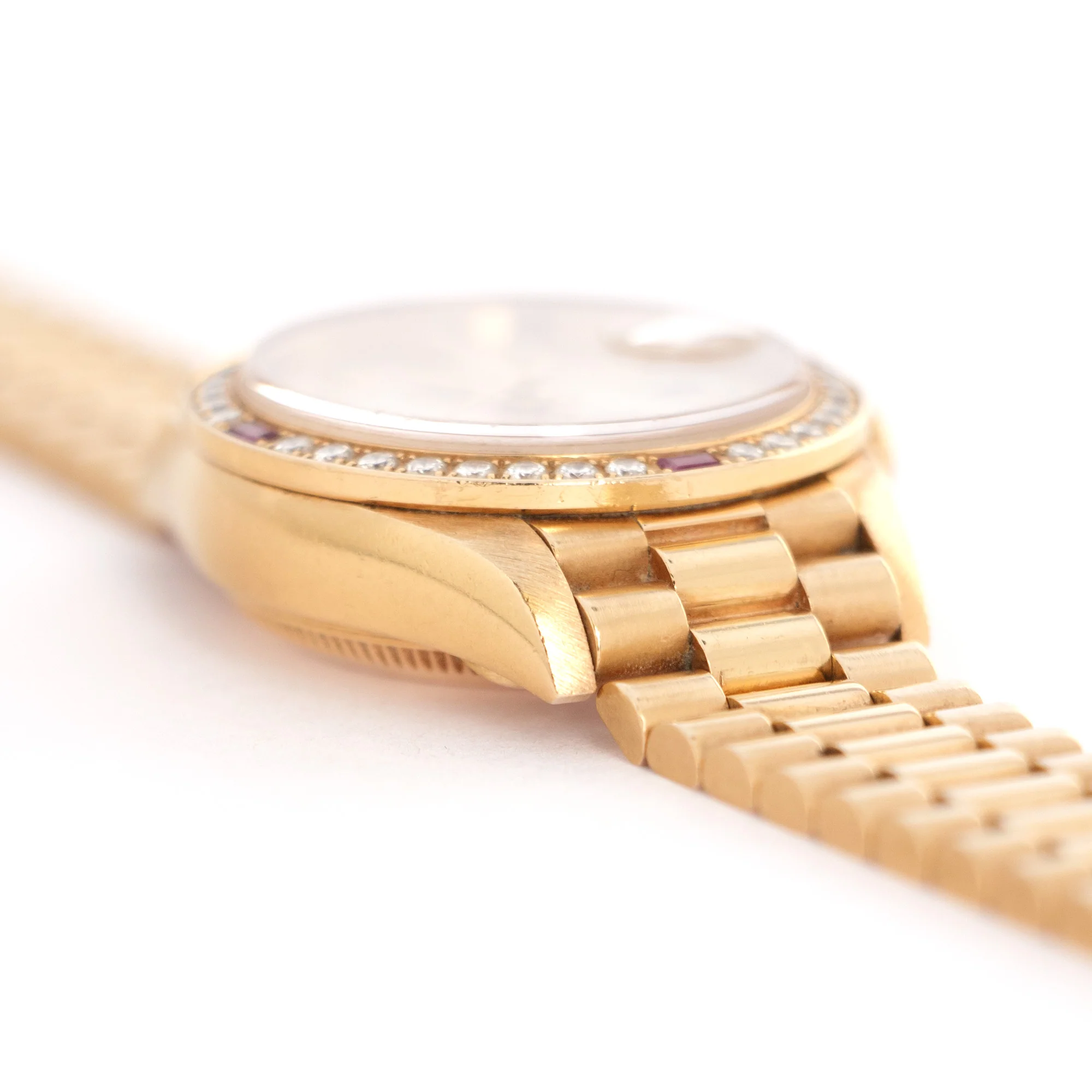 Rolex Yellow Gold Datejust Diamond Ruby Watch Ref. 79068 - Image 3